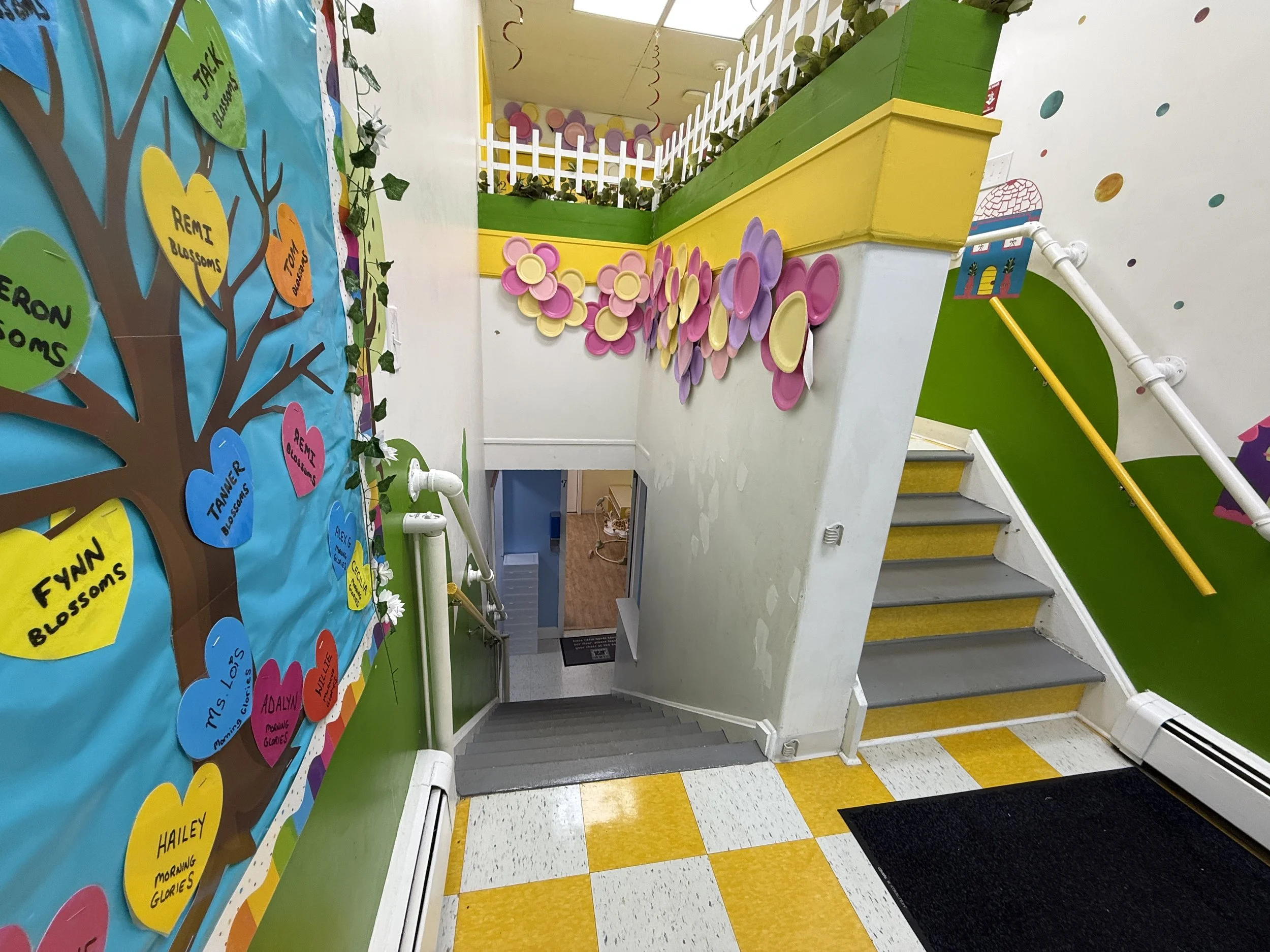 Let's go downstairs!