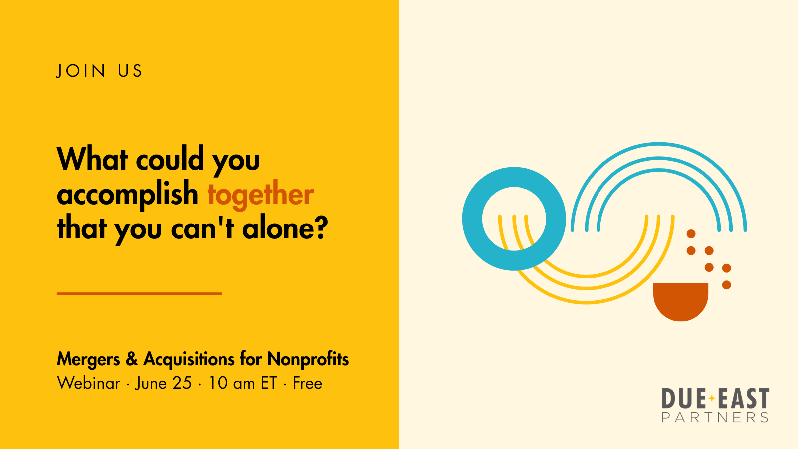 What could you accomplish together that you can't alone?