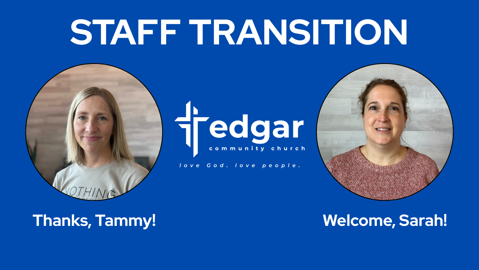 Staff Transition