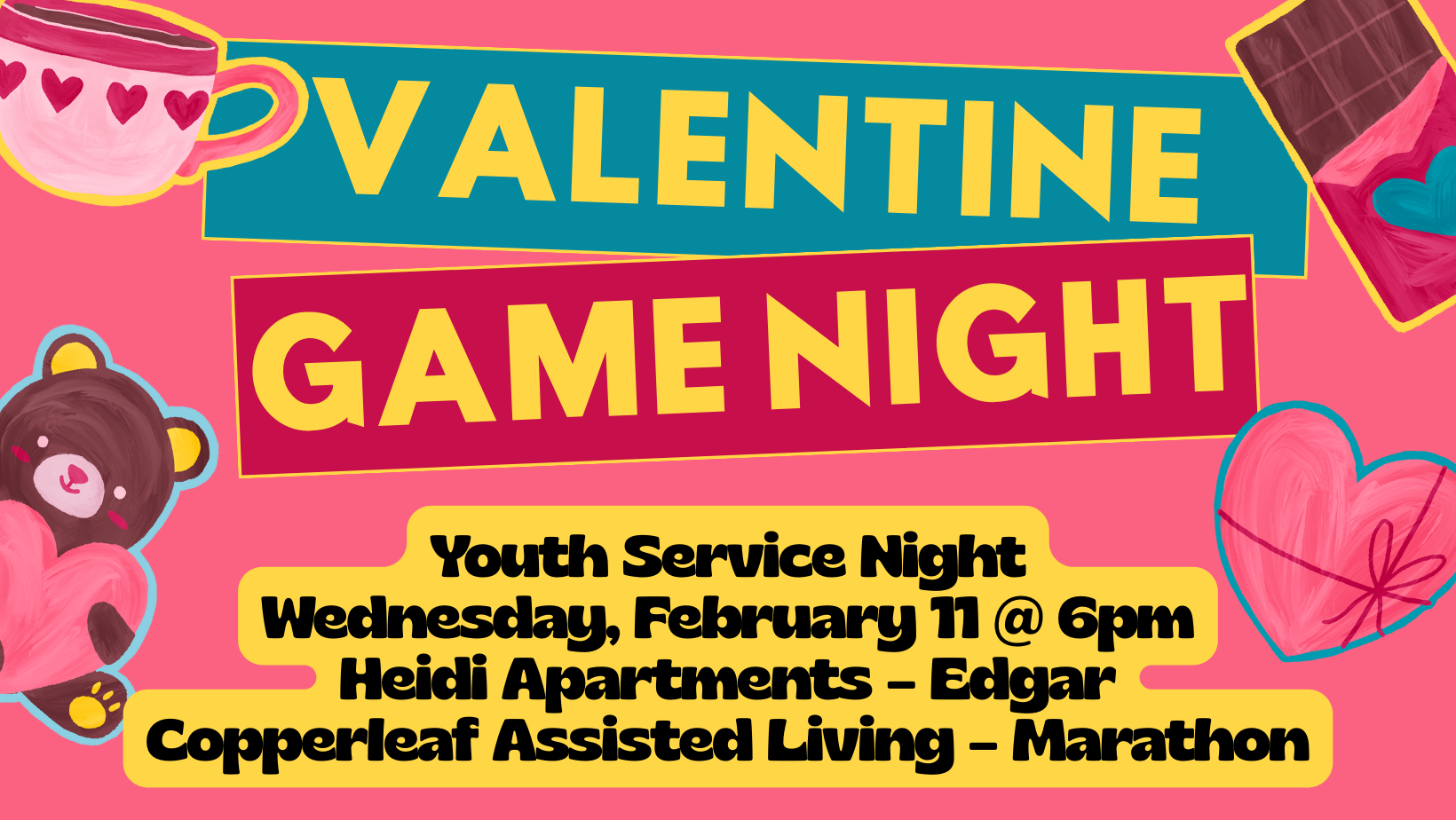 Valentine Games with the Elderly