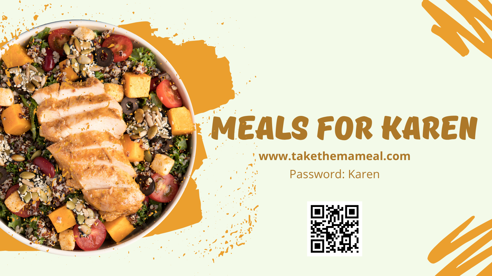 Meals for Karen