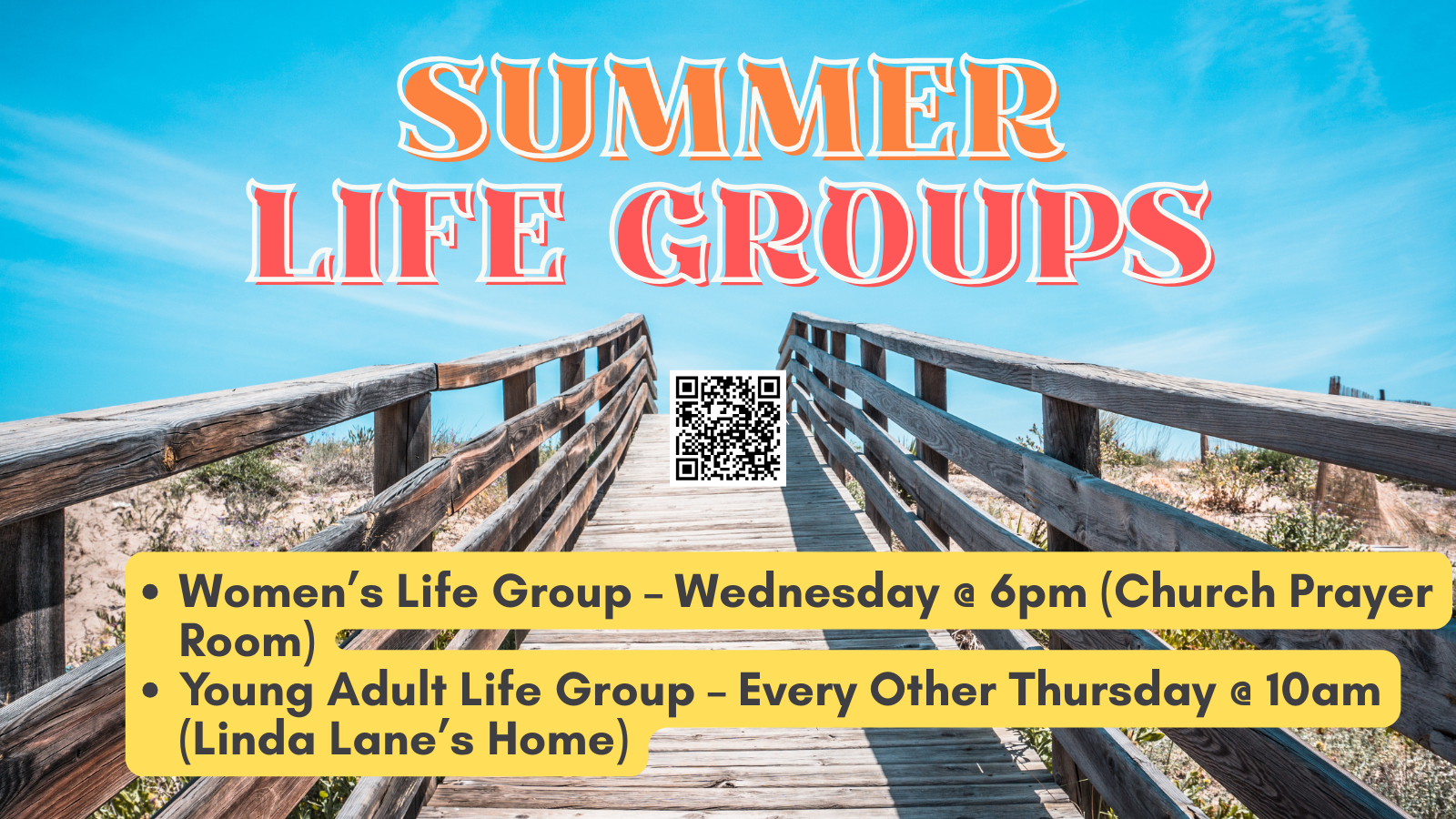 Summer Life Groups