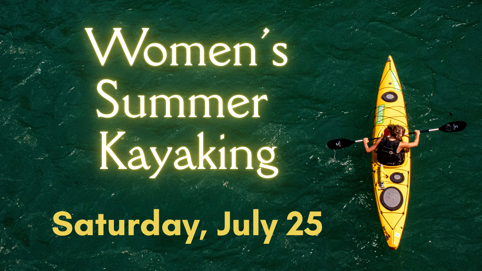 Women’s Summer Kayaking