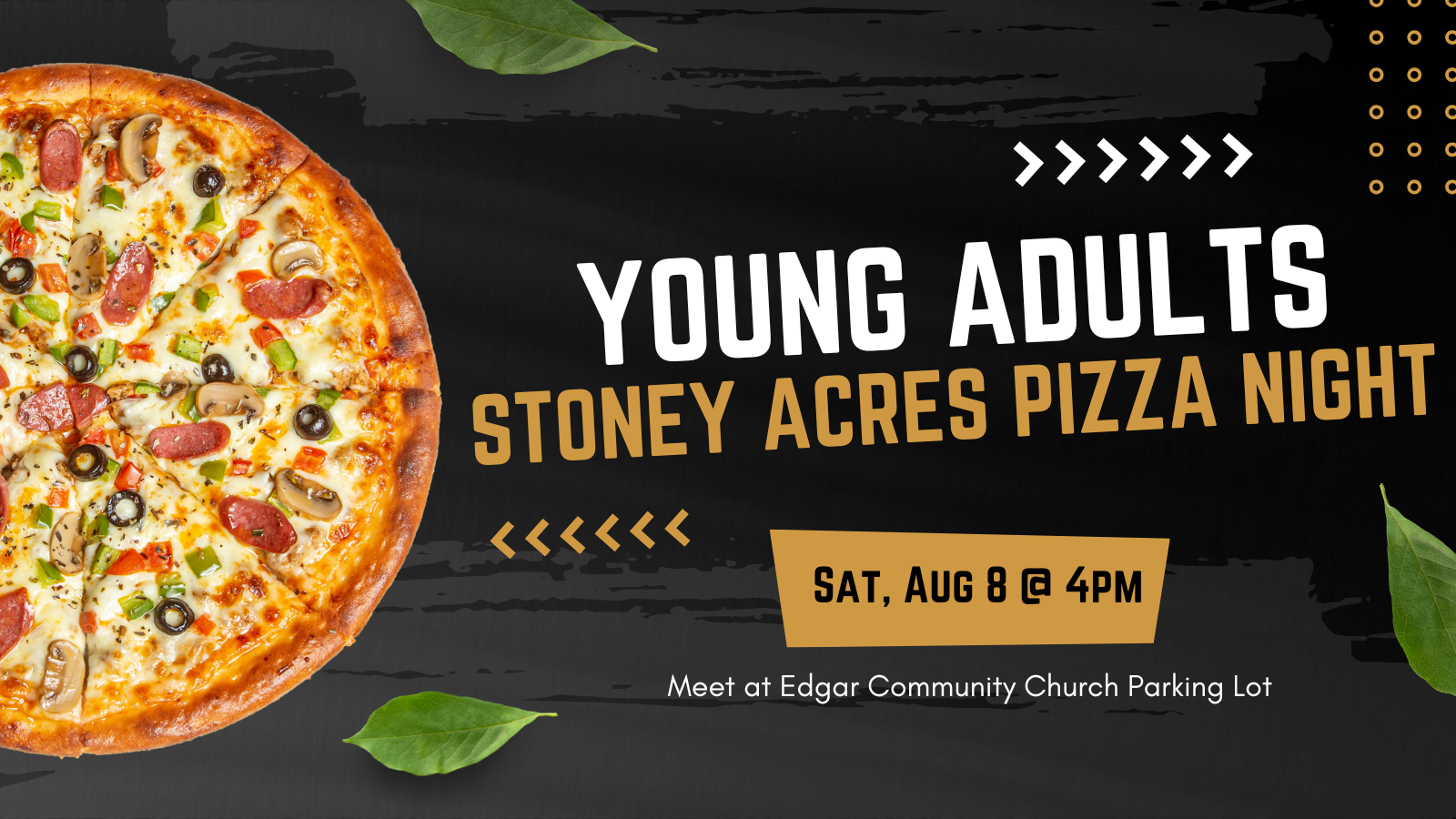 Young Adults Pizza Night