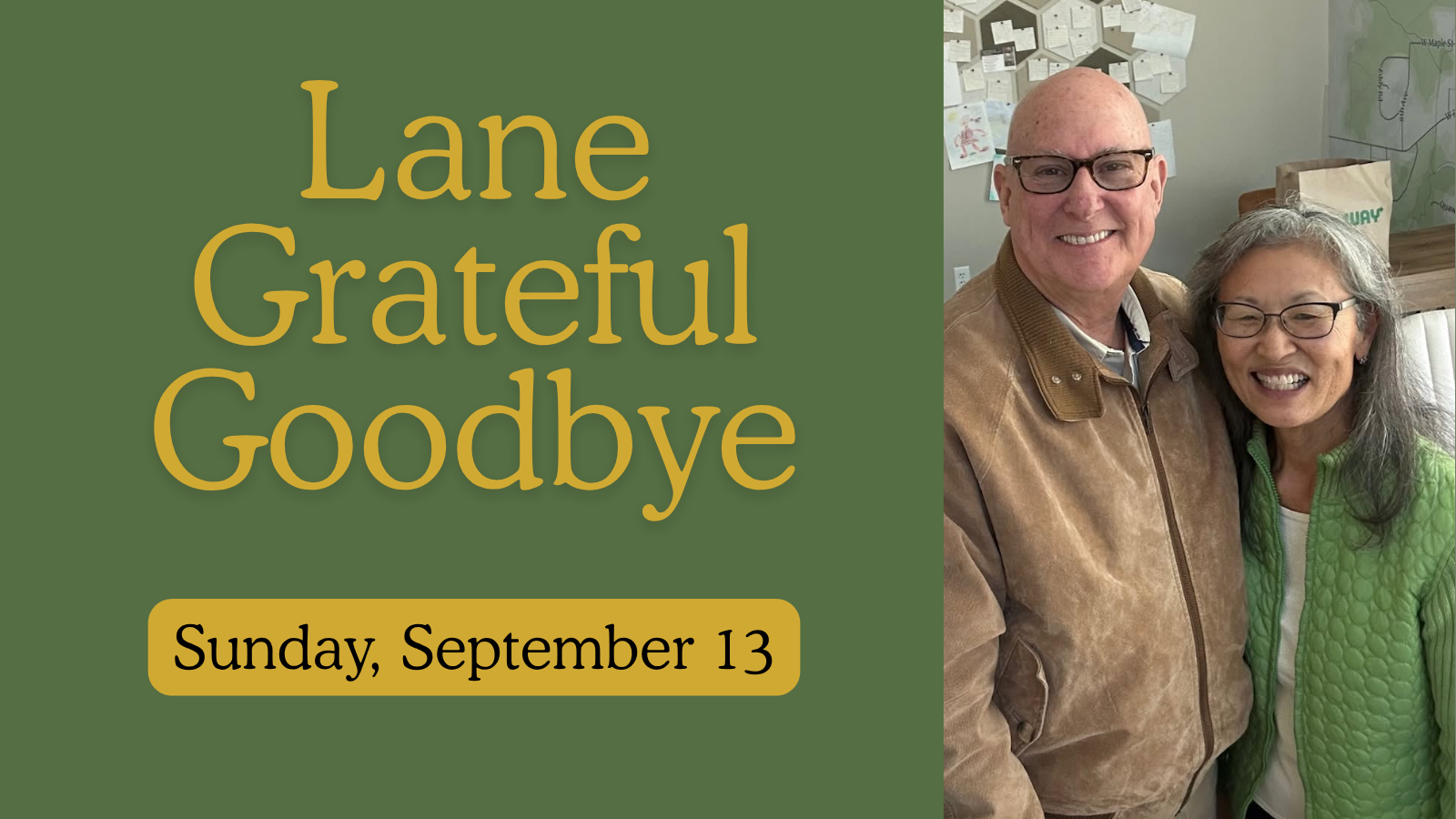 Lane Grateful Goodbye