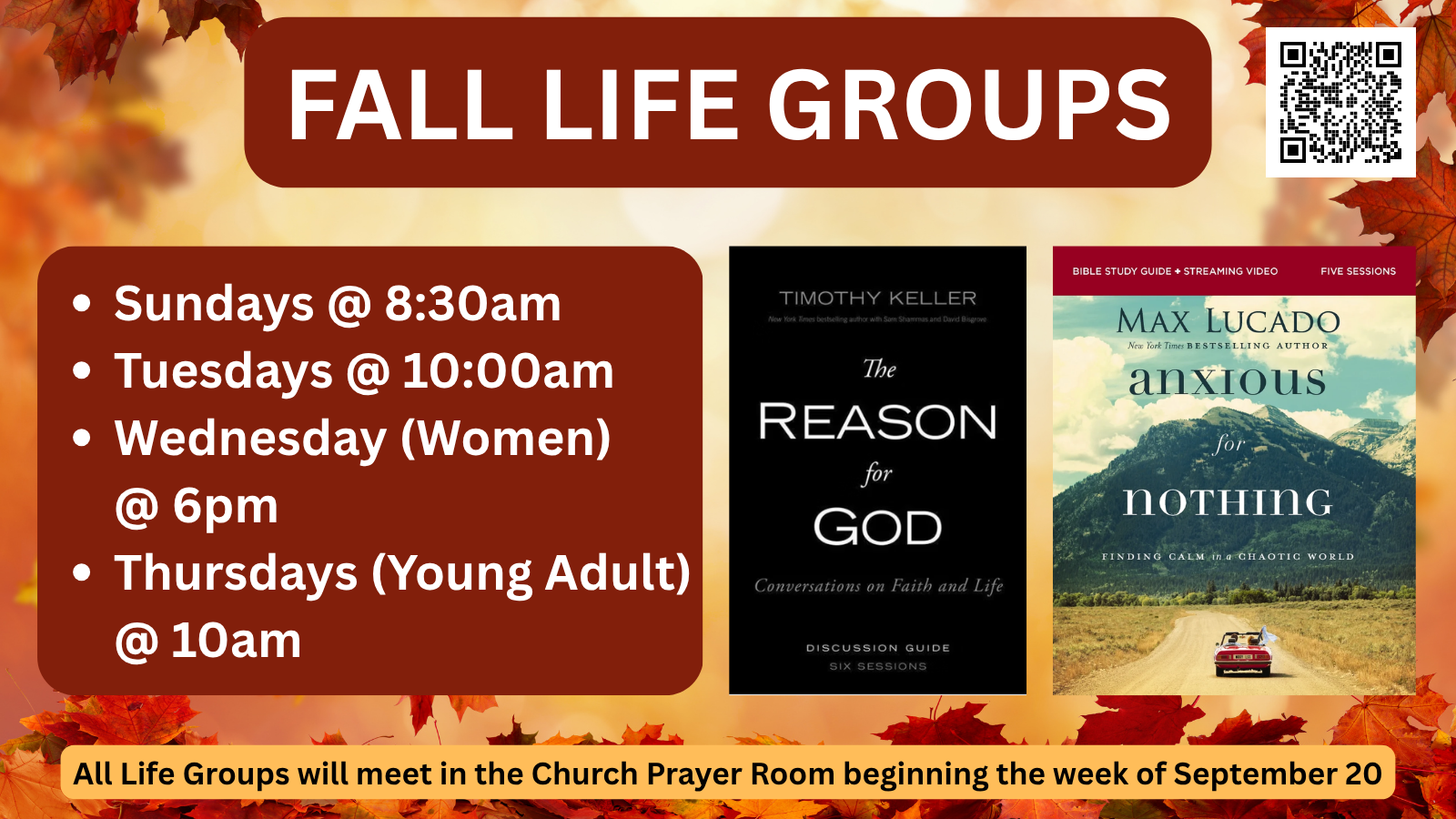 Fall Life Groups