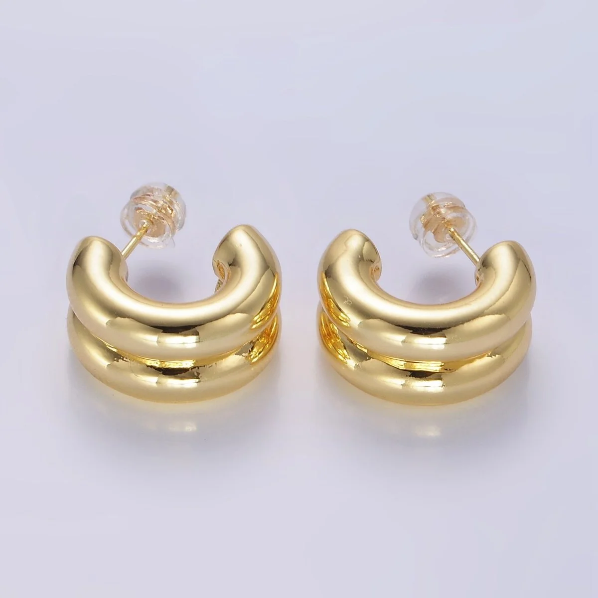 The Chunky Gold Hoops