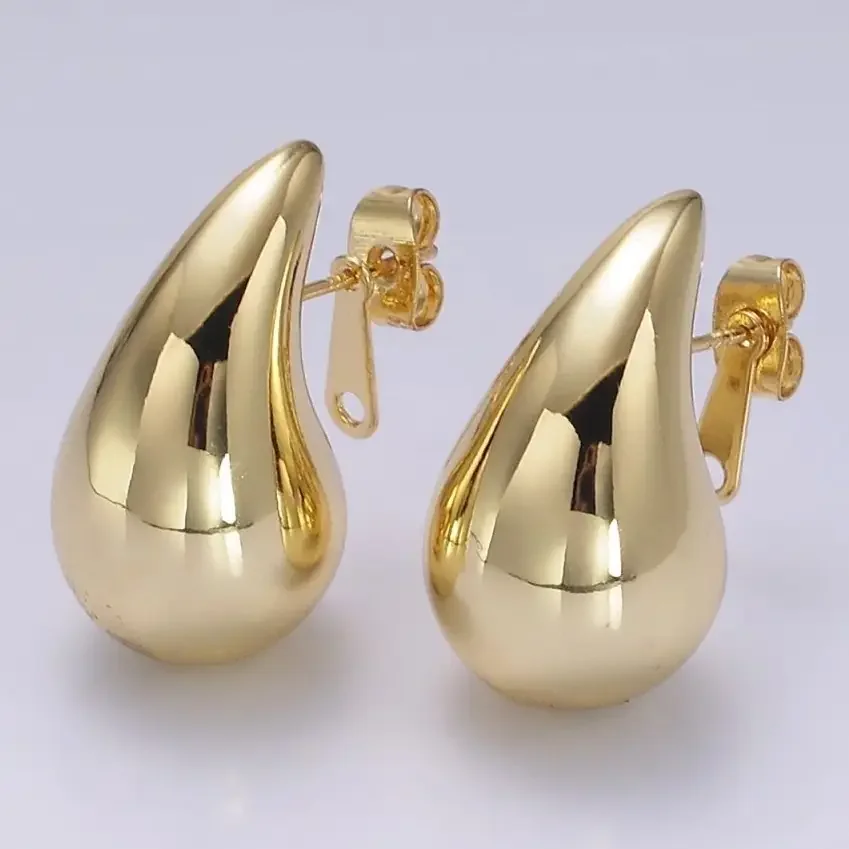 Chunky Teardrop Earrings