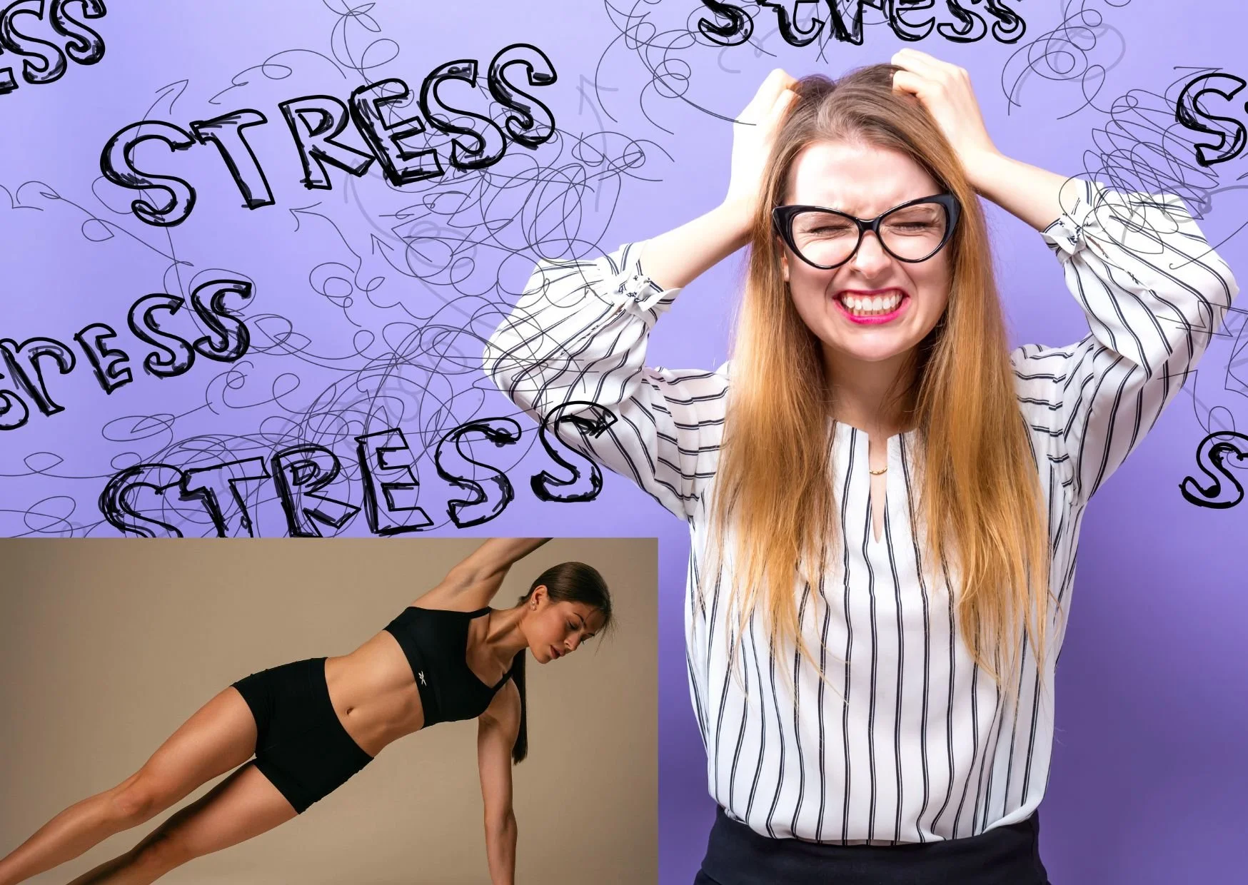 How does Pilates reduce stress levels?