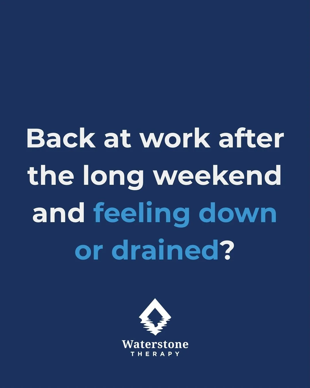 Still tired after the long weekend? It&rsquo;s not laziness. It might be your mind asking for more than just rest.
 If time off doesn&rsquo;t leave you feeling recharged, it could be a sign something deeper is going on.

Check out my latest blog for 
