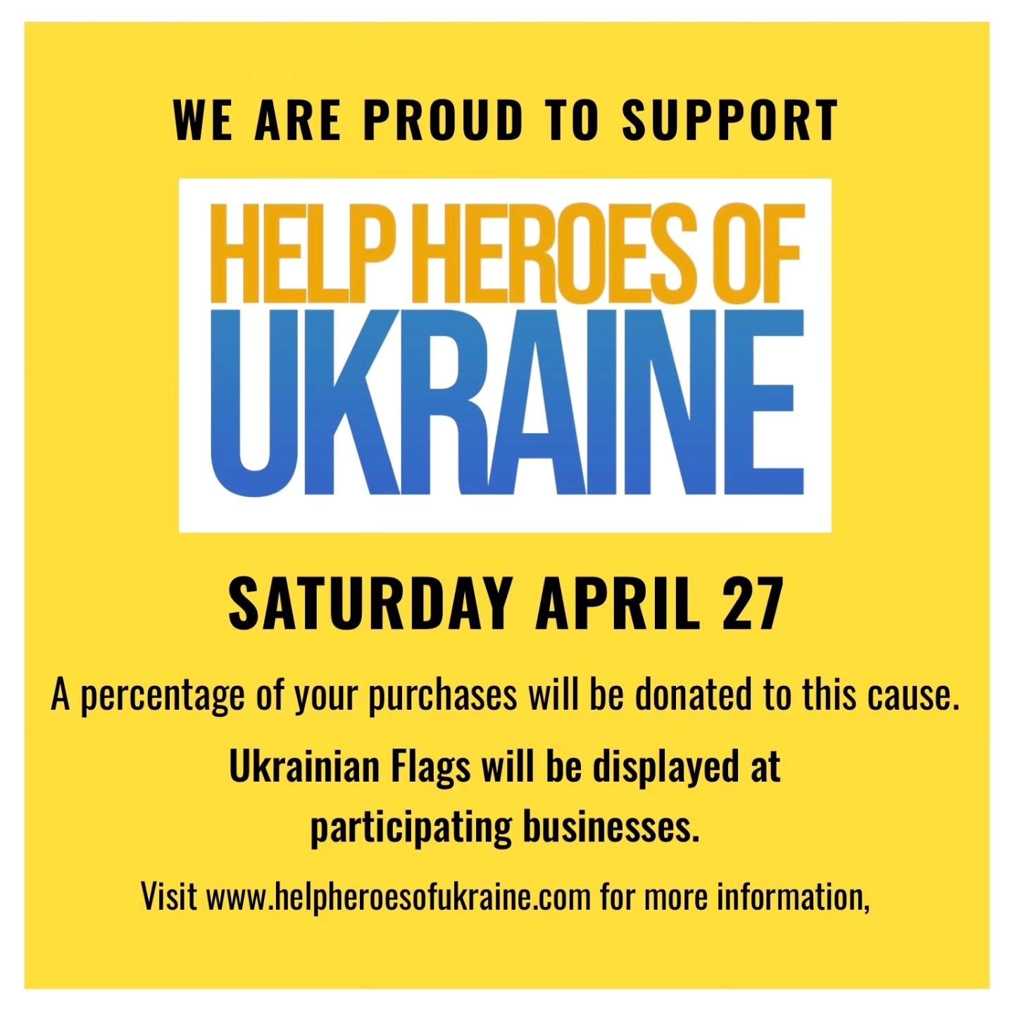 I'm participating, along with many of your favorite Geneva businesses, in a fundraiser for Help Heroes Of Ukraine! This week I am selling raffle tickets for a chance at a complimentary Summer photo session!! 
100% of the money collected will be going