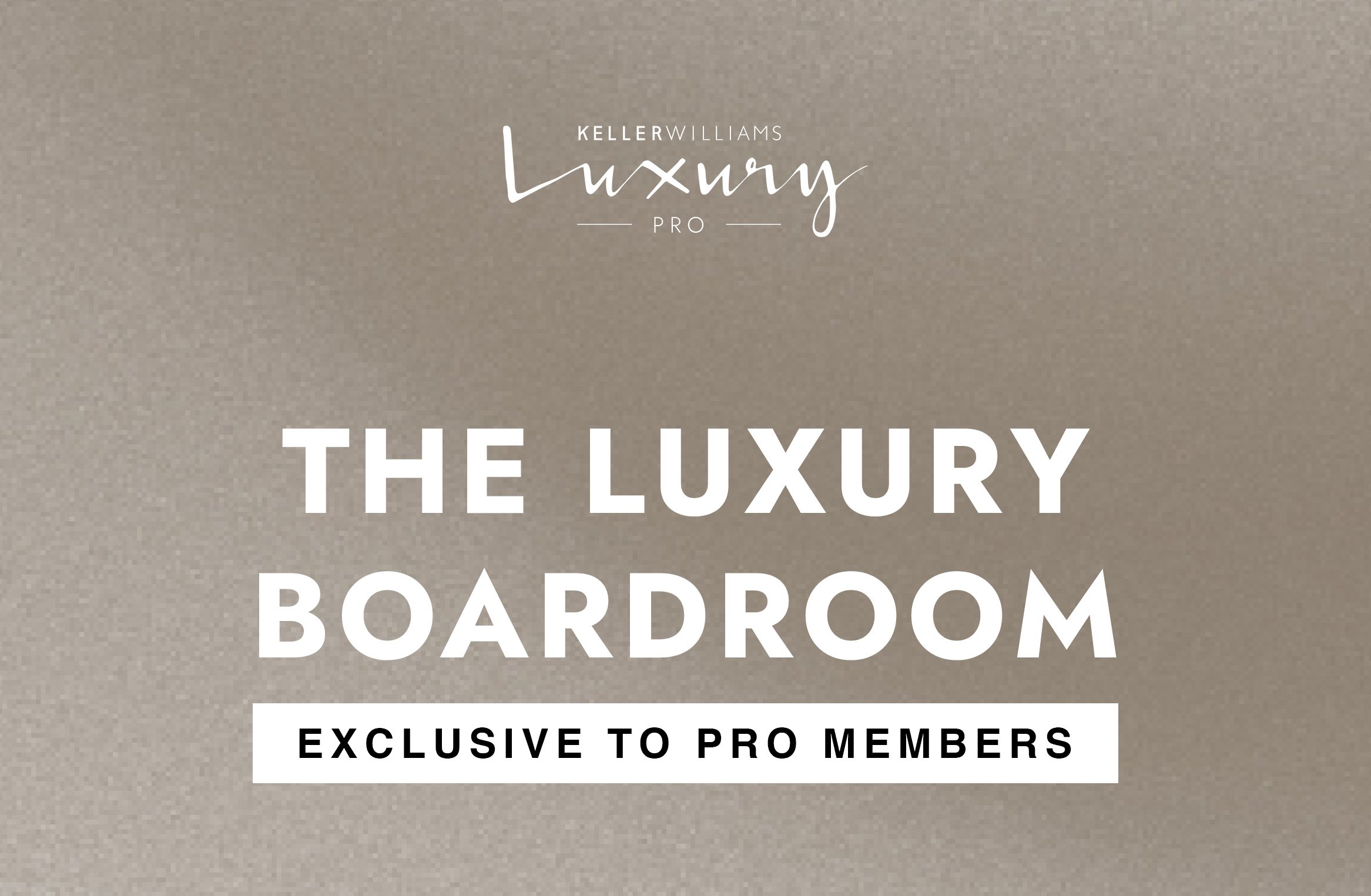 The Luxury Boardroom (Exclusive to Pro Members)