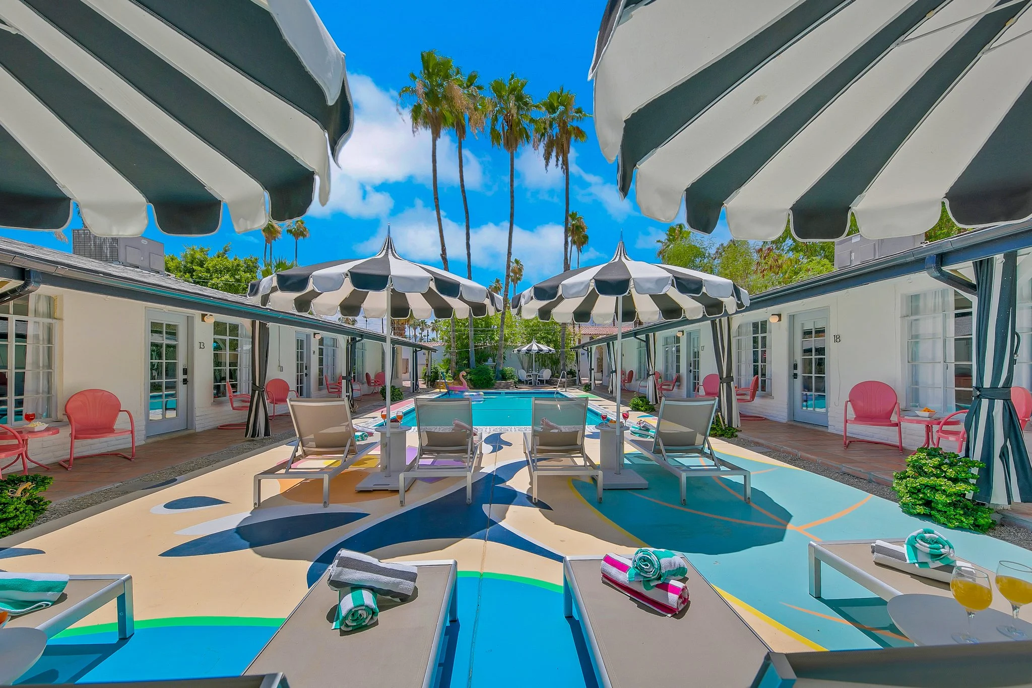 Spirit of Sofia 12 BR, a twelve-bedroom Palm Springs group villa sleeping thirty