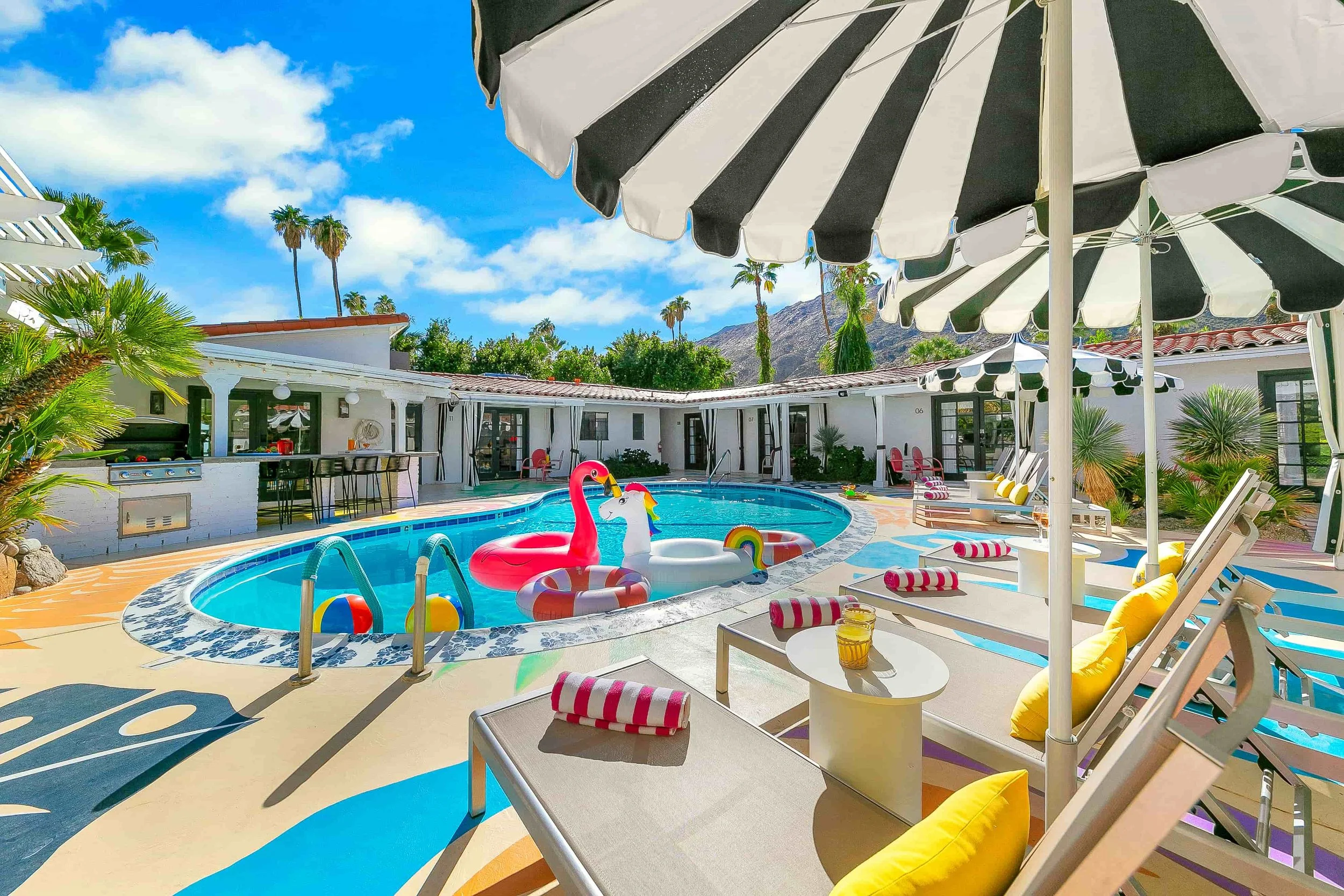 Spirit of Sofia 12 BR, a twelve-bedroom Palm Springs group villa sleeping thirty