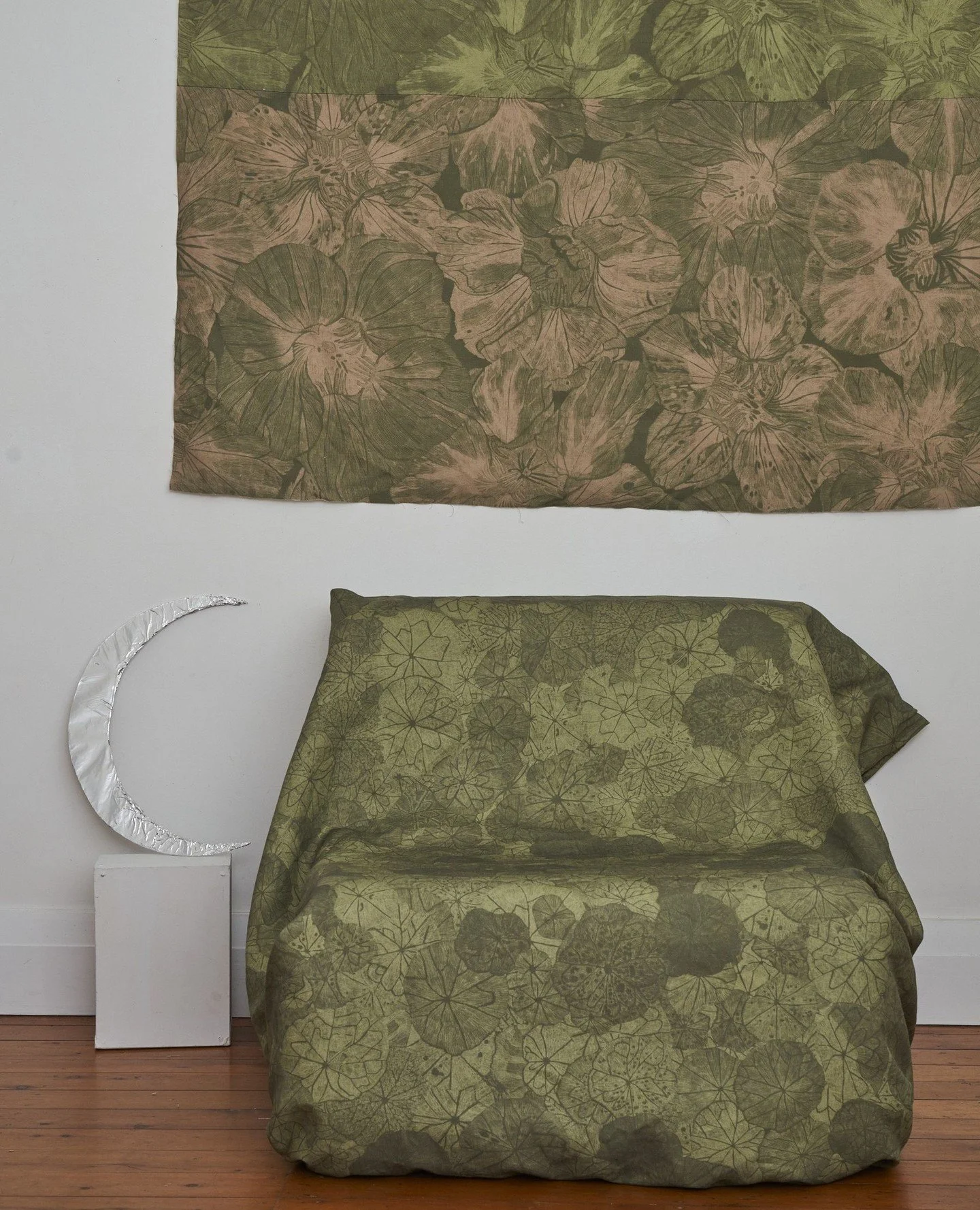 Green and brown tones breath a sensory calm and beauty of the natural landscape into our interiors...Some of the greeny/browny colourways from the new Plenty-full collection.⁠
1. Jar of Olives Greens &amp; Bosc Pear⁠
2. Olives and walnuts⁠
3 Paris gr