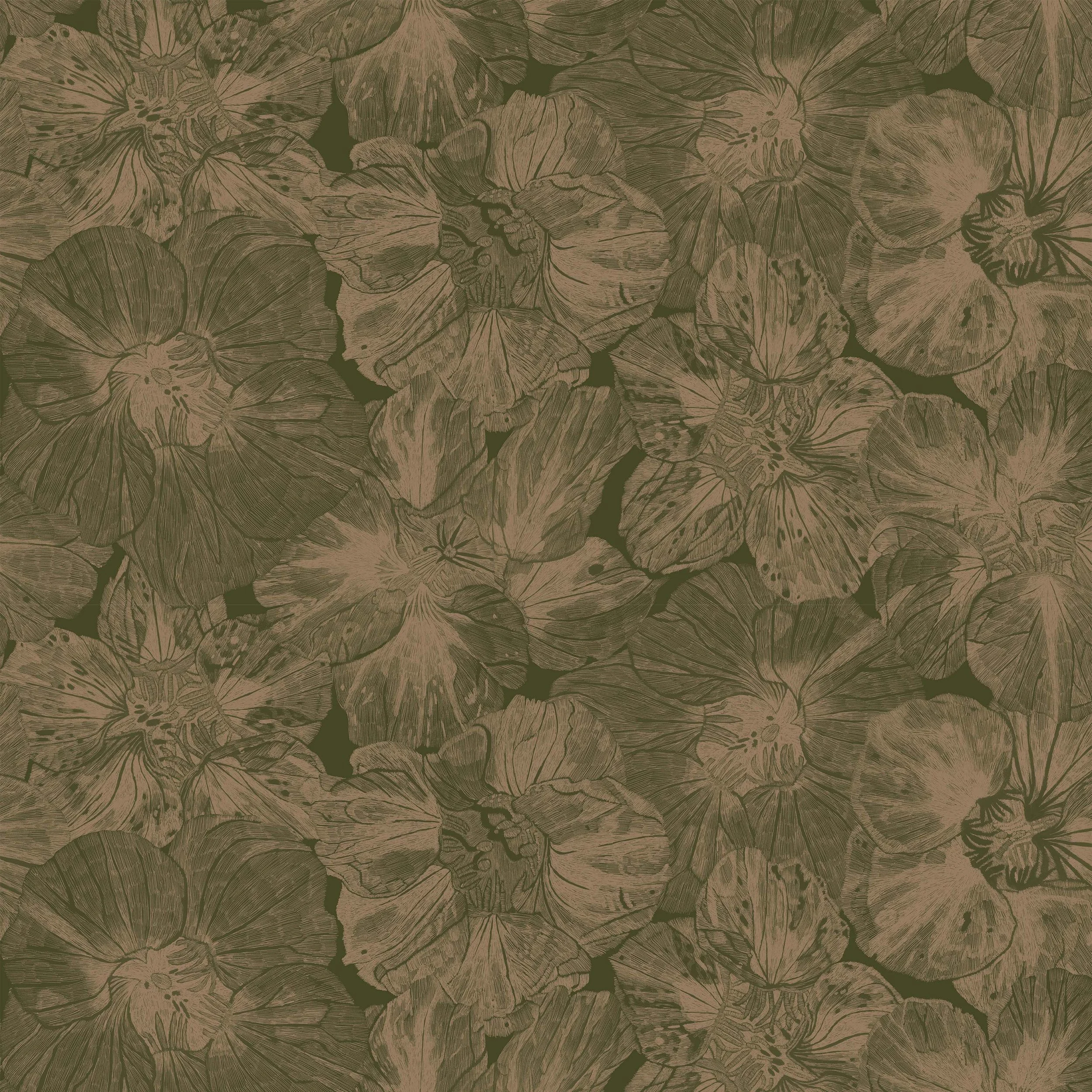 websiteBIGbrownonGreen_reversed_Sharpened_FABRIC_REPEAT_BIG_NASTURSIUMS copy.jpg