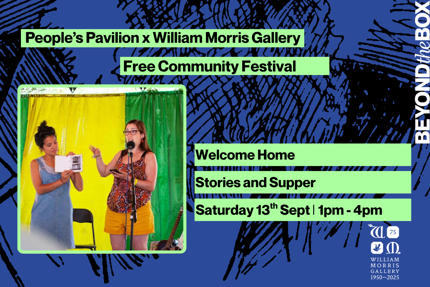 Stories and Supper Present : Welcome Home