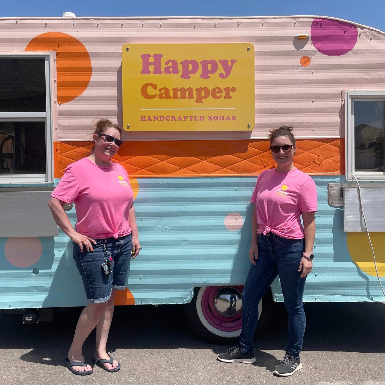 Happy Mother's Day from Happy Camper Handcrafted Sodas, AND to our fearless leaders (also mothers!), Melinda and Joey. Much love from your sister-in-law / daughter / social media guru. Have the best day! &mdash;Kenna