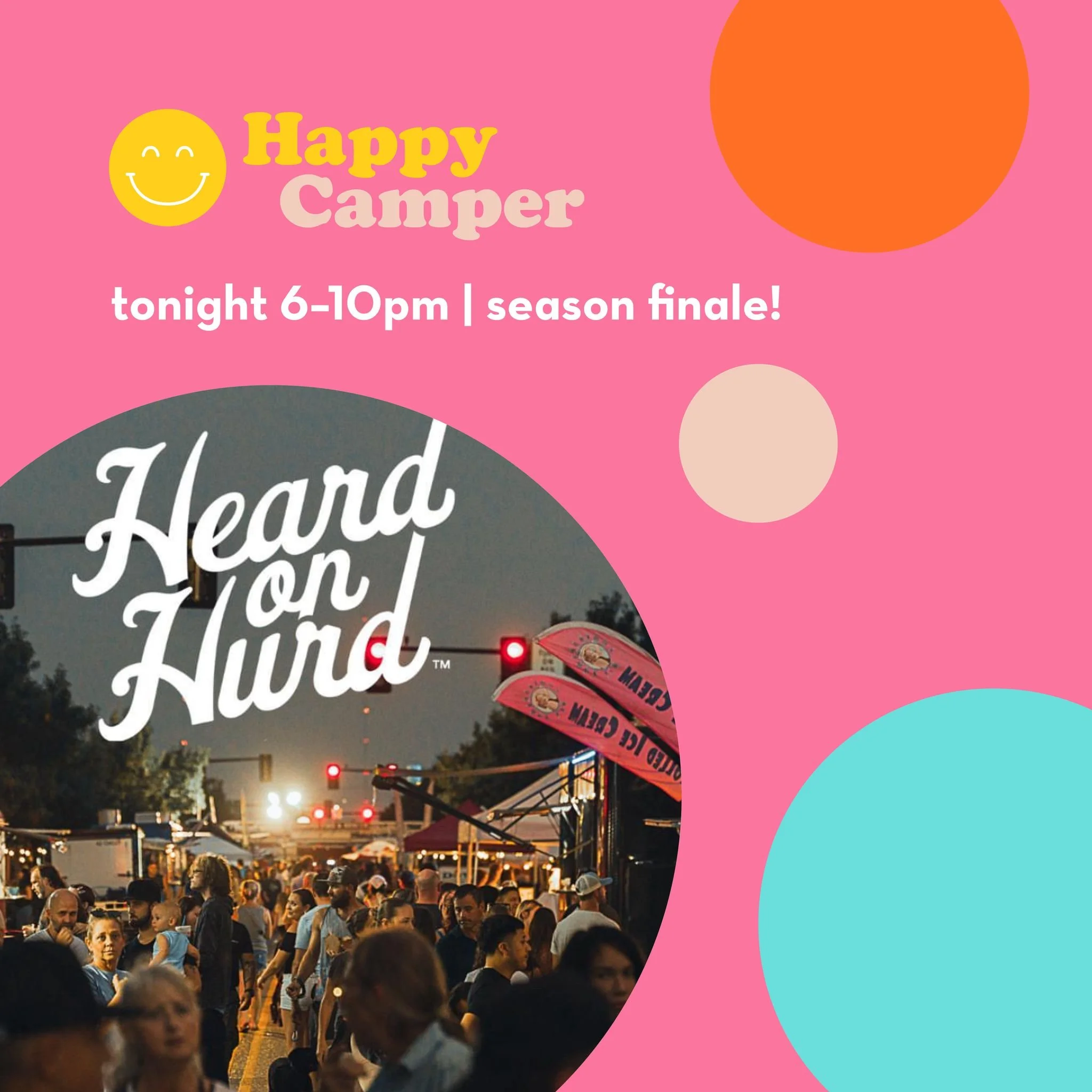 We're here at Heard on Hurd's SEASON FINALE from 6-10pm tonight. It's a perfect evening to come hang with family and friends, eat good eats, drink good drinks, and listen to great tunes. See you there!
@heardonhurd