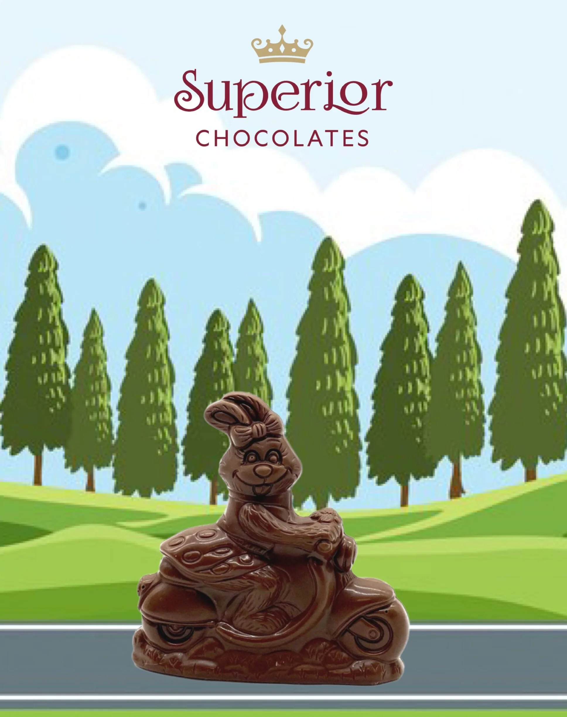 Bunny with Scooter 5.5oz