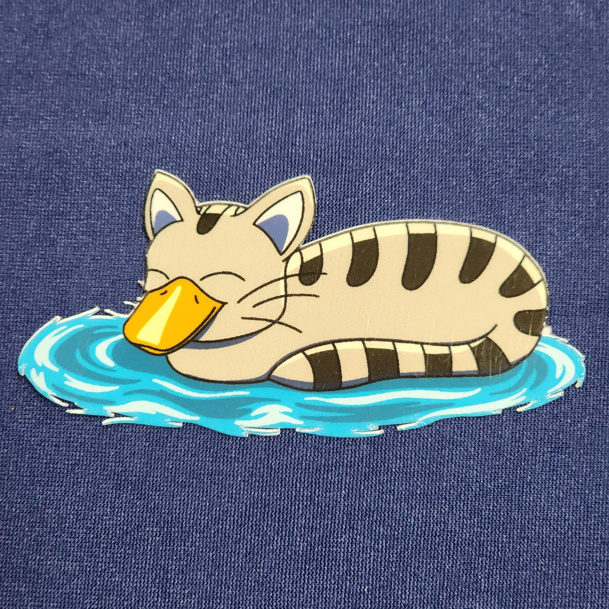 Sticker Cat Duck