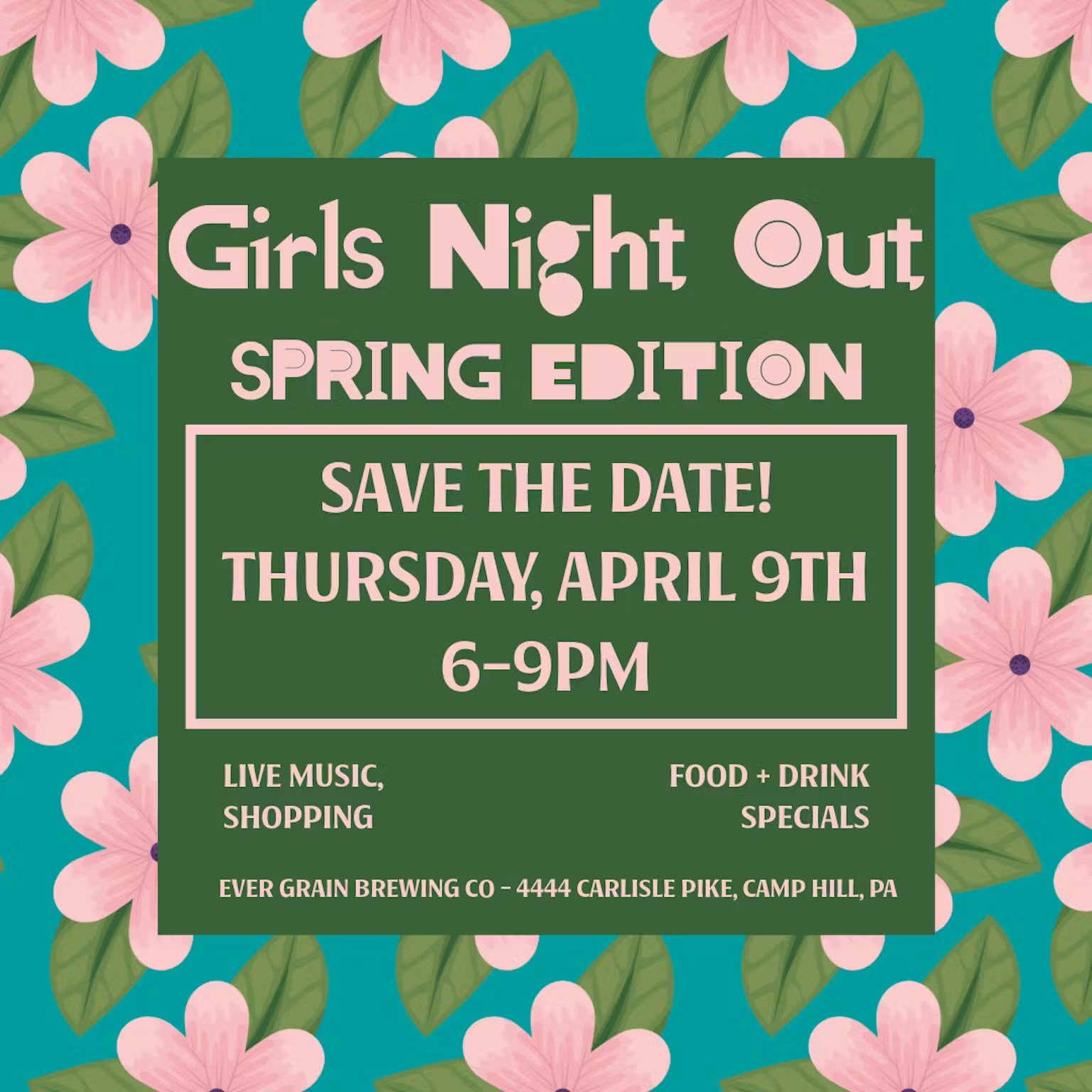 Ever Grain Brewing Co Girls Night Out