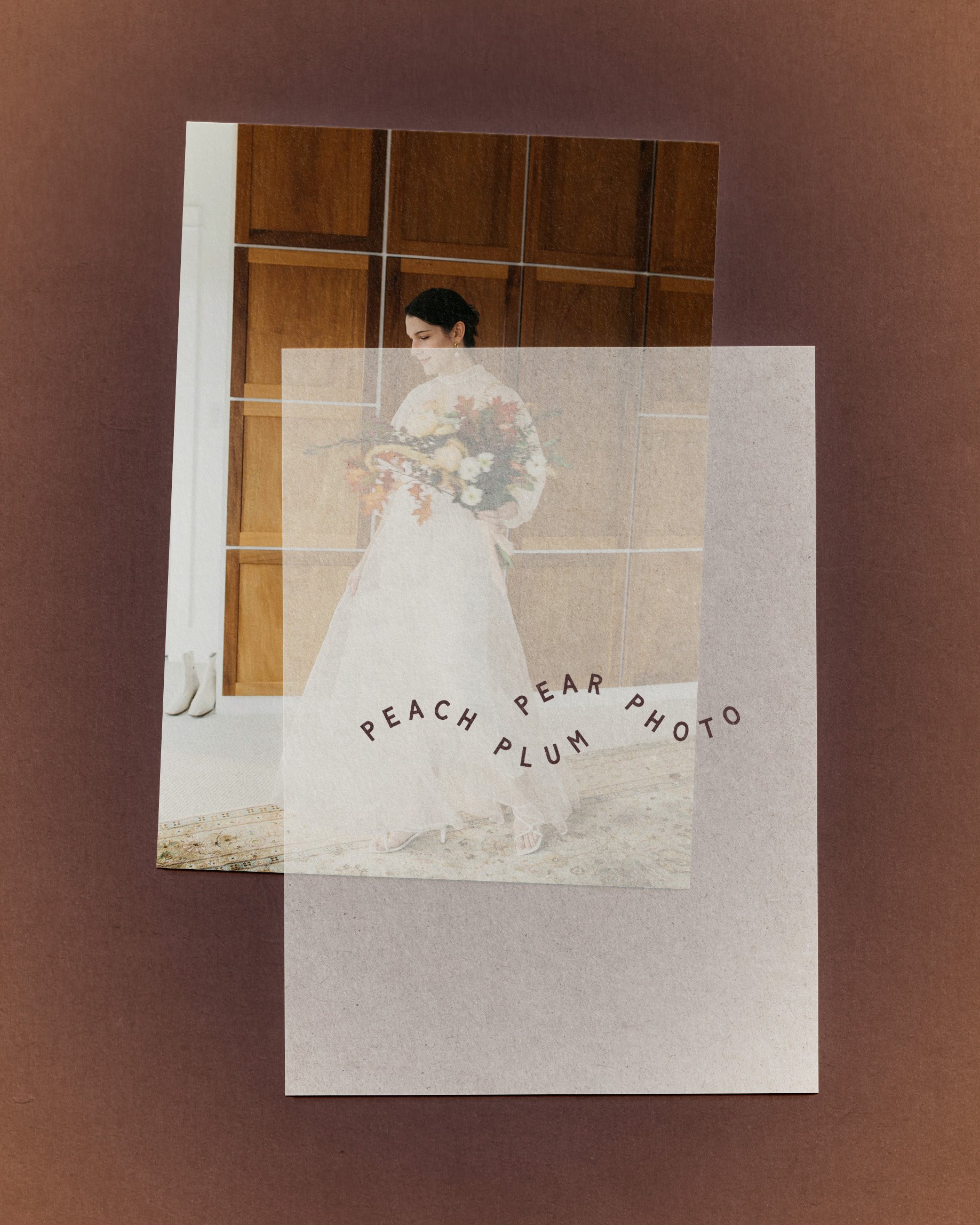 Peach Plum Pear Photo # Our Approach # | She took the time to get to know me and my business and listen to some of my ideas. I wanted a brand that was a bit more polished and modern, but still had some character and quirkiness.
When Anna showed me th