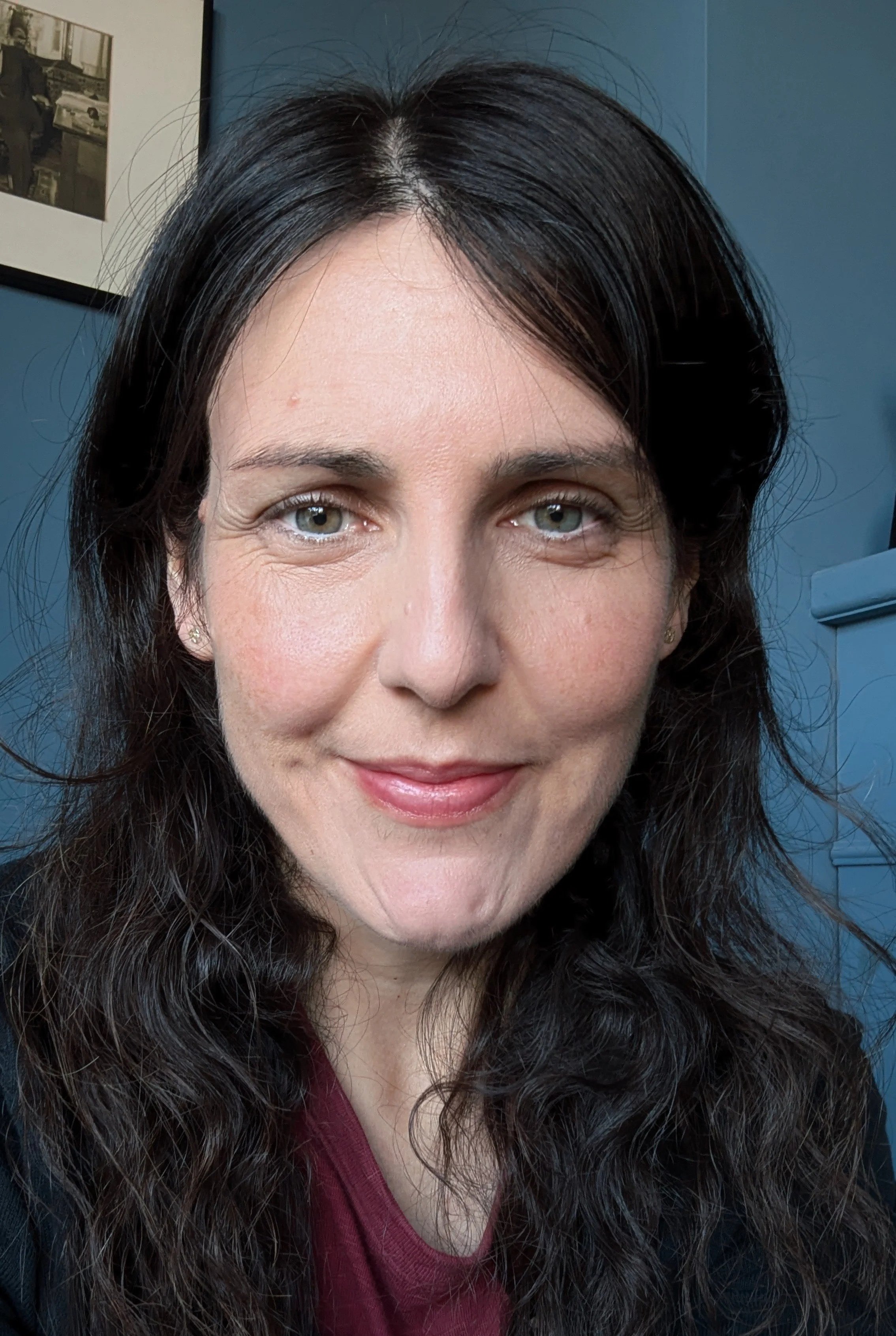 A photograph of psychotherapist Victoria Pritchard