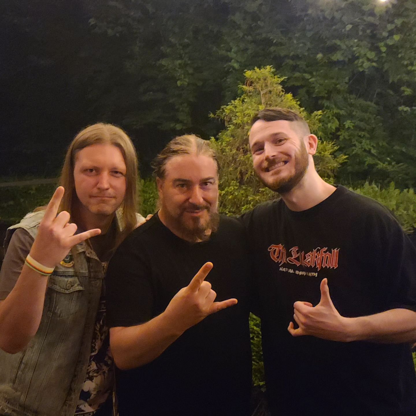 Caught up with the legend JF Dagenais after the Kataklysm show tonight! We are working on our second studio album with him at @jfdstudio_ as we speak! Can't wait to share &quot;Art of Survival&quot; with you all: it is gonna blow you away! 🤘
🔄
#met