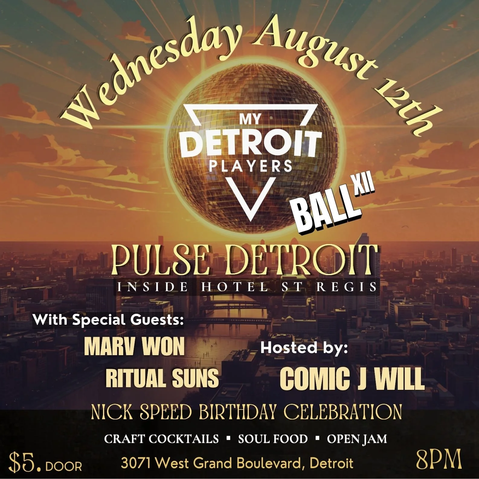 My Detroit Players Ball XII