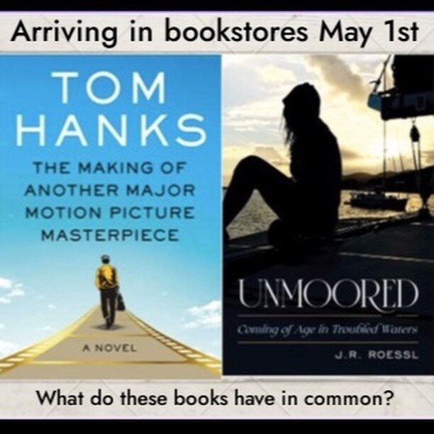 Although these books have nothing in common, the authors do&mdash;Skyline High, Mr. Farnsworth, and May 1st launches! Looking forward to reading tomhanks new book. #authors #tomhanks #tomhanksfan #memoir #sailinglife #comingofage #teenagesailor #sixt