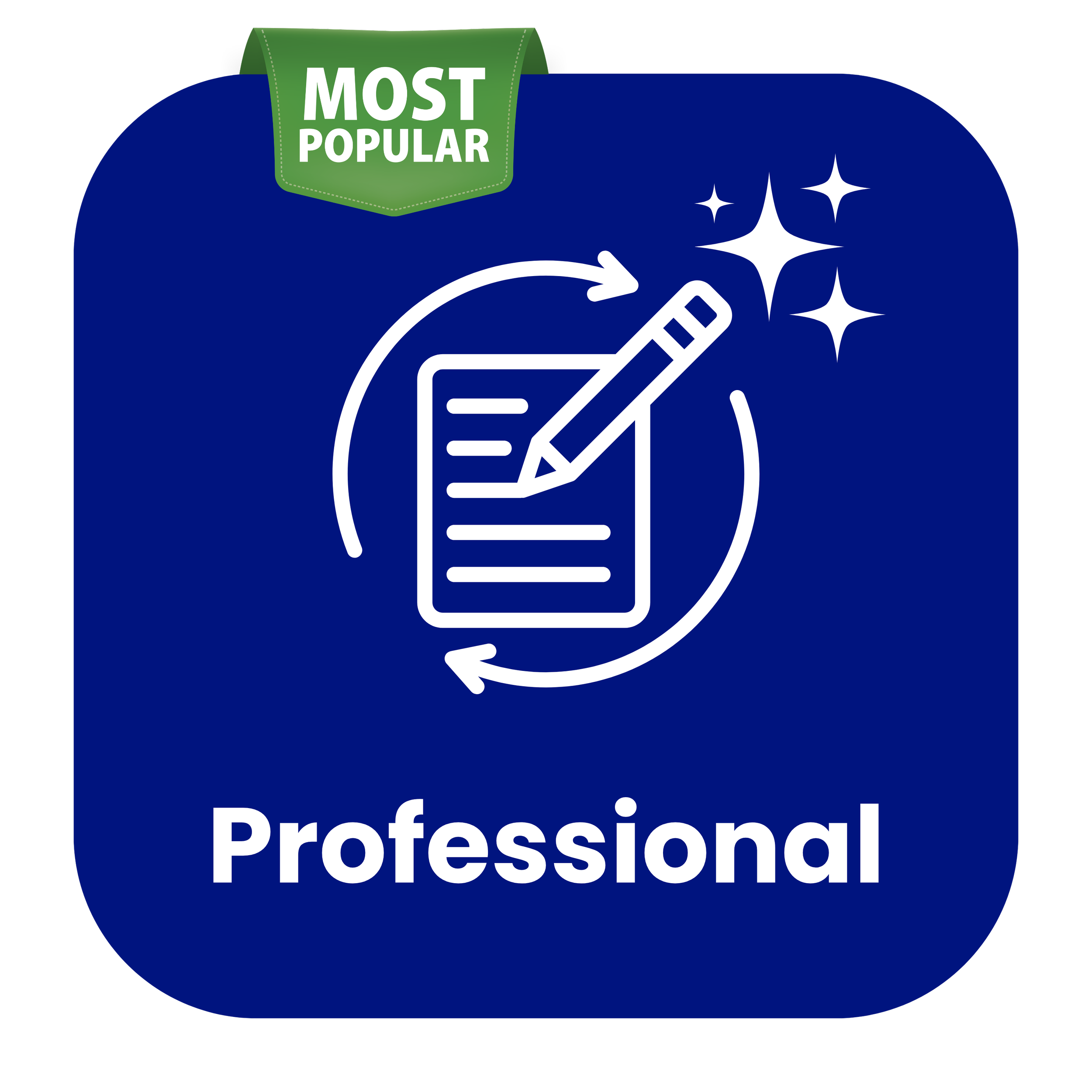 Professional editing - most popular