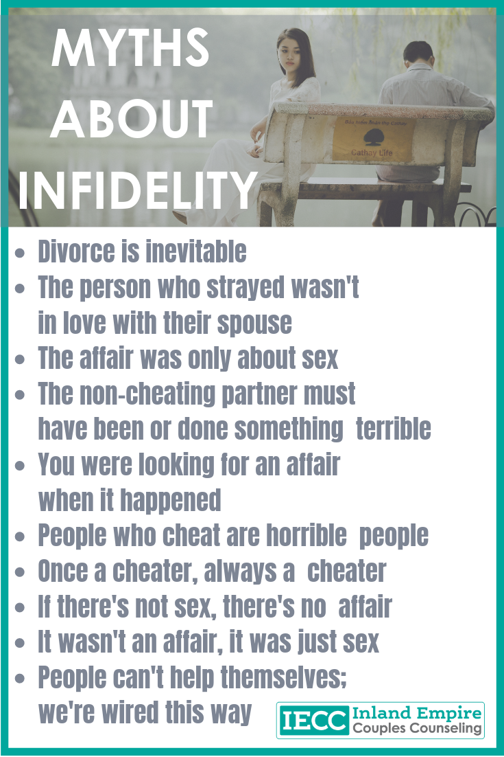 Myths about Infidelity — IE Couples Counseling