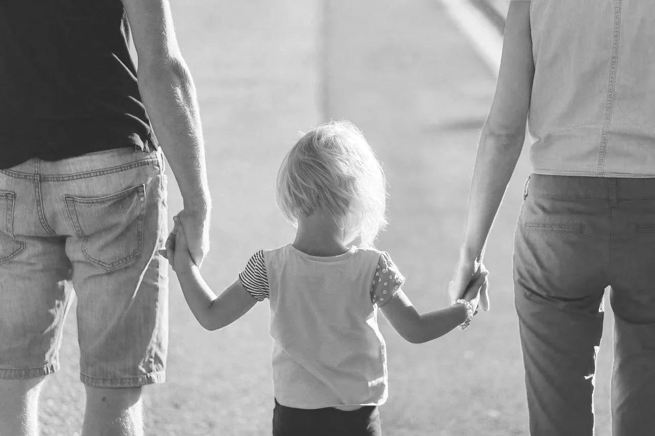 Co-parent relationship with a small child