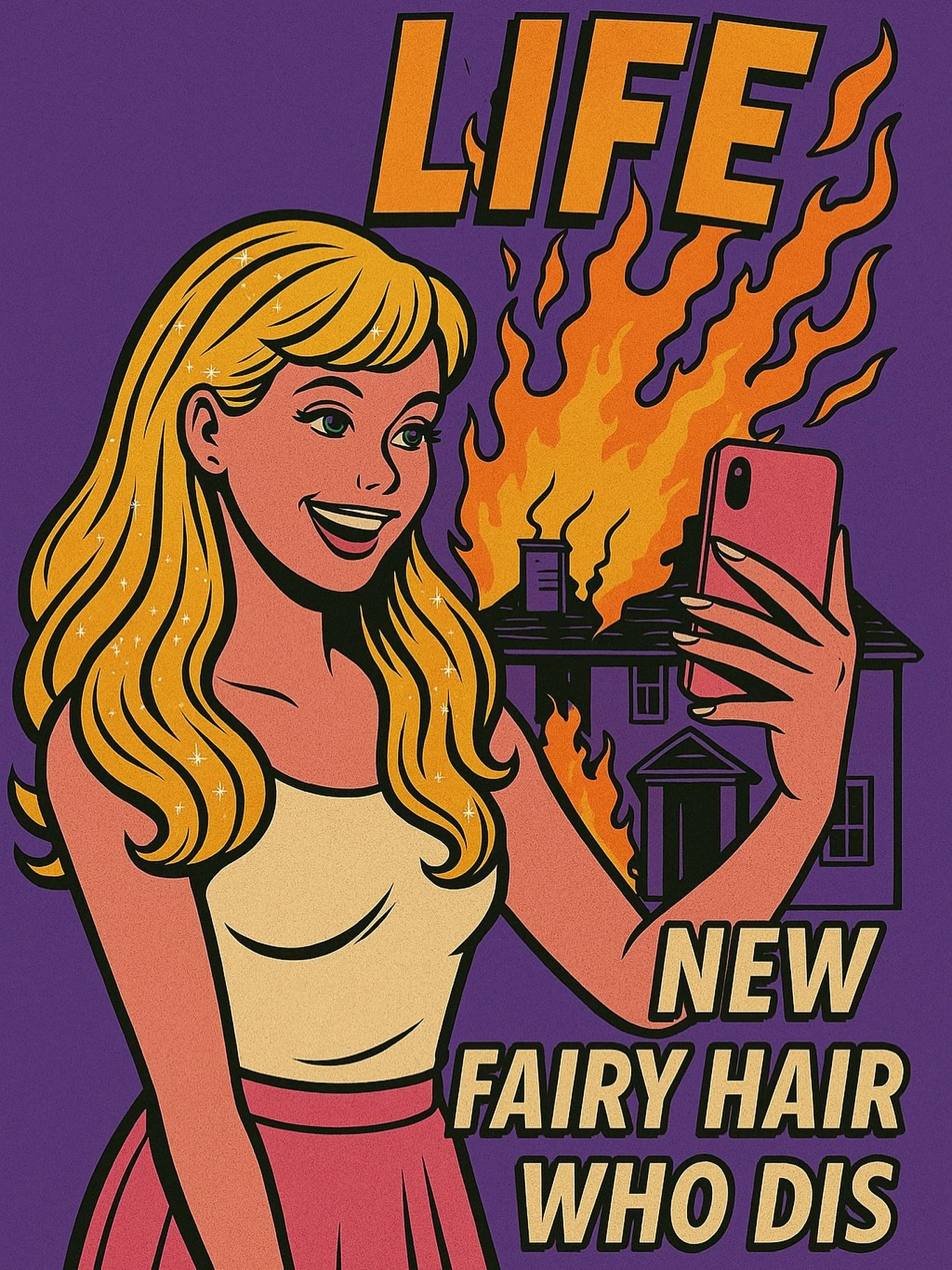 When everything else seems to be going up in flames, but at least your hair is sparkling. ✨

🧚&zwj;♀️ Come get your fairy fix. Appointments filling fast!

#tinselhair #fairyhair #mermaidhair #unicornhair #columbusohio
