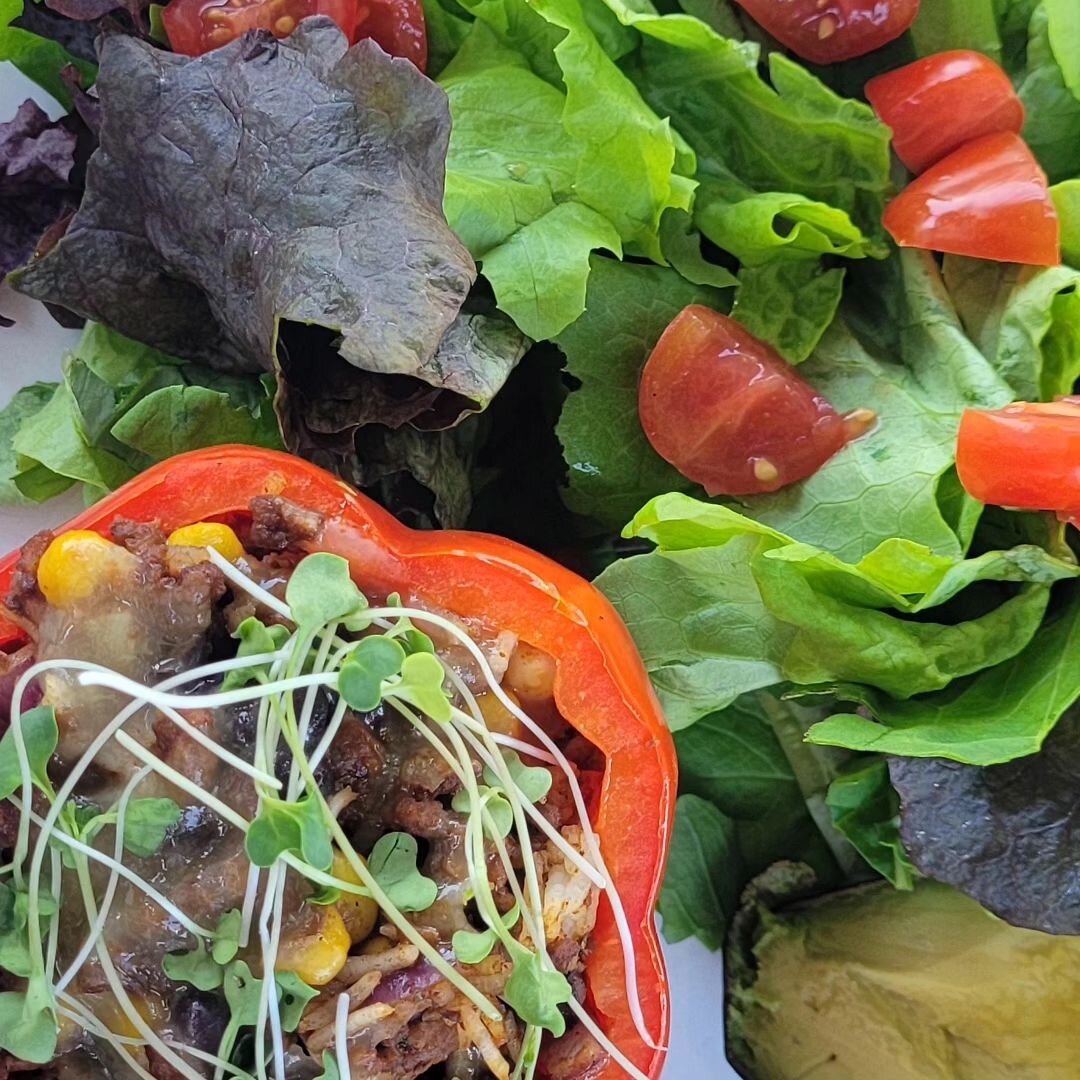 Incorporating Microgreens into your meals can be incredibly easy!👍

Start with Taco Tuesdays!

Whether you like stuffed peppers, nachos, or tacos, microgreens pair great with all of them! 🌱

Give it a try! We recommend our Arugula, Salad Mix, Brocc