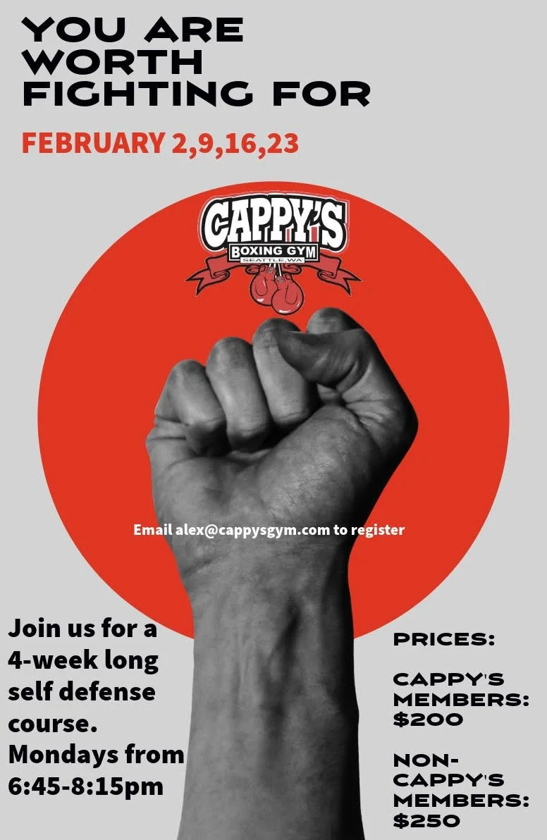 4 Week Self Defense Course