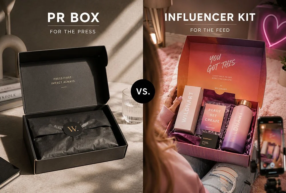 PR Boxes vs. Influencer Kits