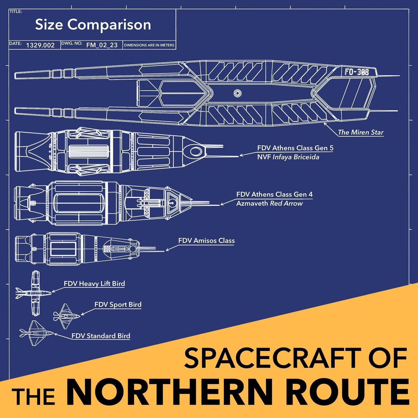 Wondering how the spaceships in The Northern Route compare in size to each other?

#scifiships #scifibooks #scifibook #scifinovel #scifinovels #scifispaceships
