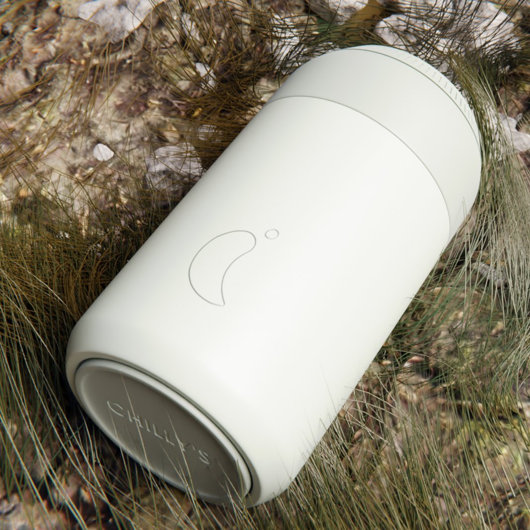 Chilly Flask white render