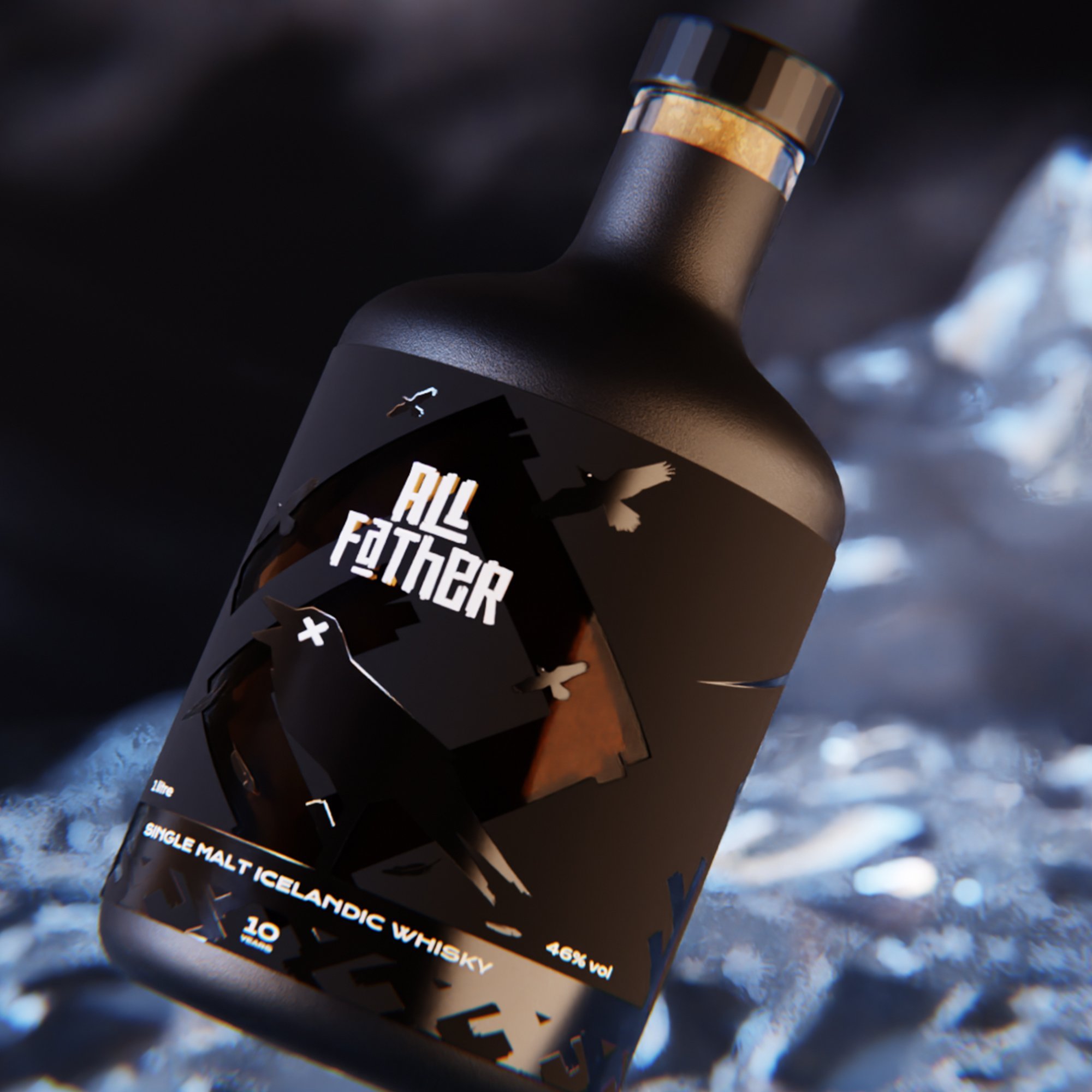 ALL FATHER bottle render