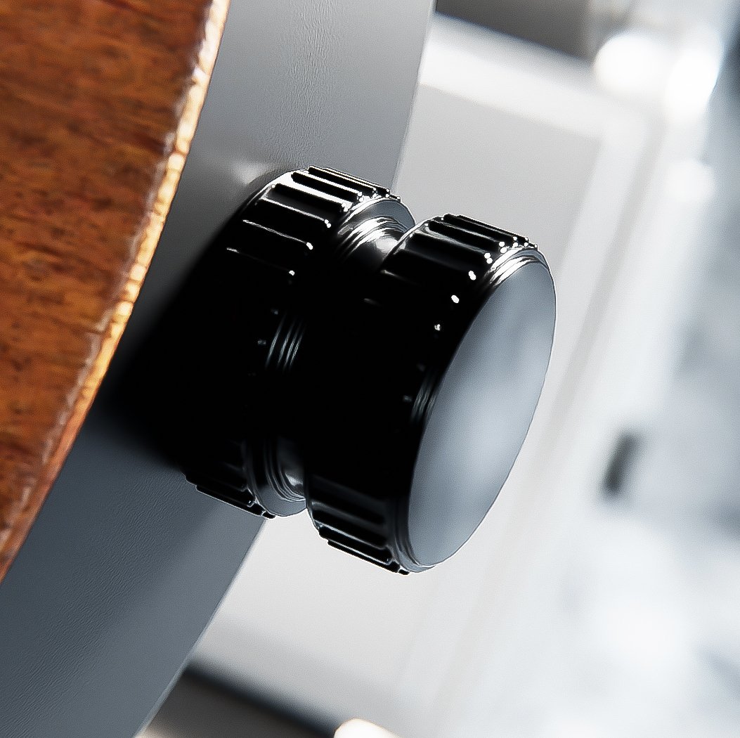 GRAVITY watch dial close up render