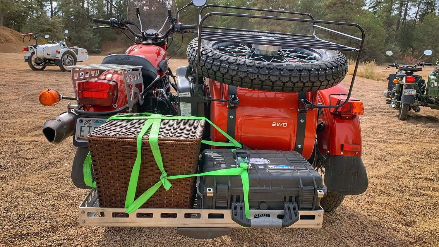 Ural Cargo Basket — Kalaber Creations, Inc