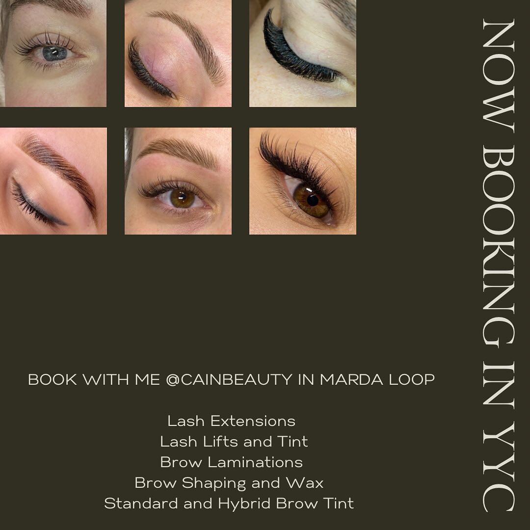 Book with me at @cainbeautyco in the beautiful area of Marda Loop starting June 26th on Mondays and Saturdays! 

+ Lash extensions
+ Lash Lifts + Tint
+ Brow Laminations
+ Brow Shaping and Wax
+ Brow Tint

Booking Link in Bio!

#yyc#calgary#mardaloop