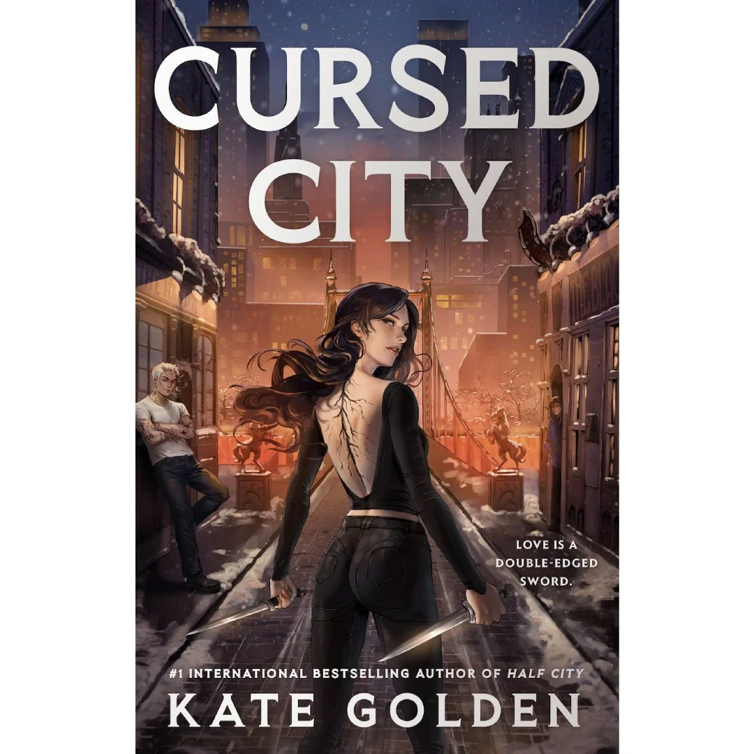 Cursed City by Kate Golden book cover