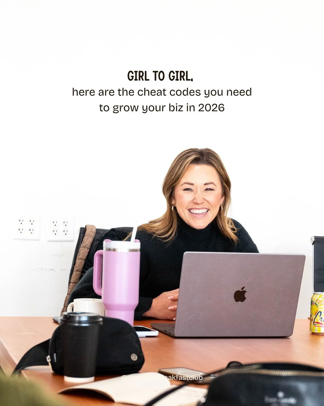 Let&rsquo;s be very real... 

&rarr; you don&rsquo;t need more info 🤓

You need clarity ✨
You need momentum 🏃🏽&zwj;♀️
You need the kind of room that reminds you who the hell you are 👏🏼

The truth is: Success doesn&rsquo;t come from going it alon