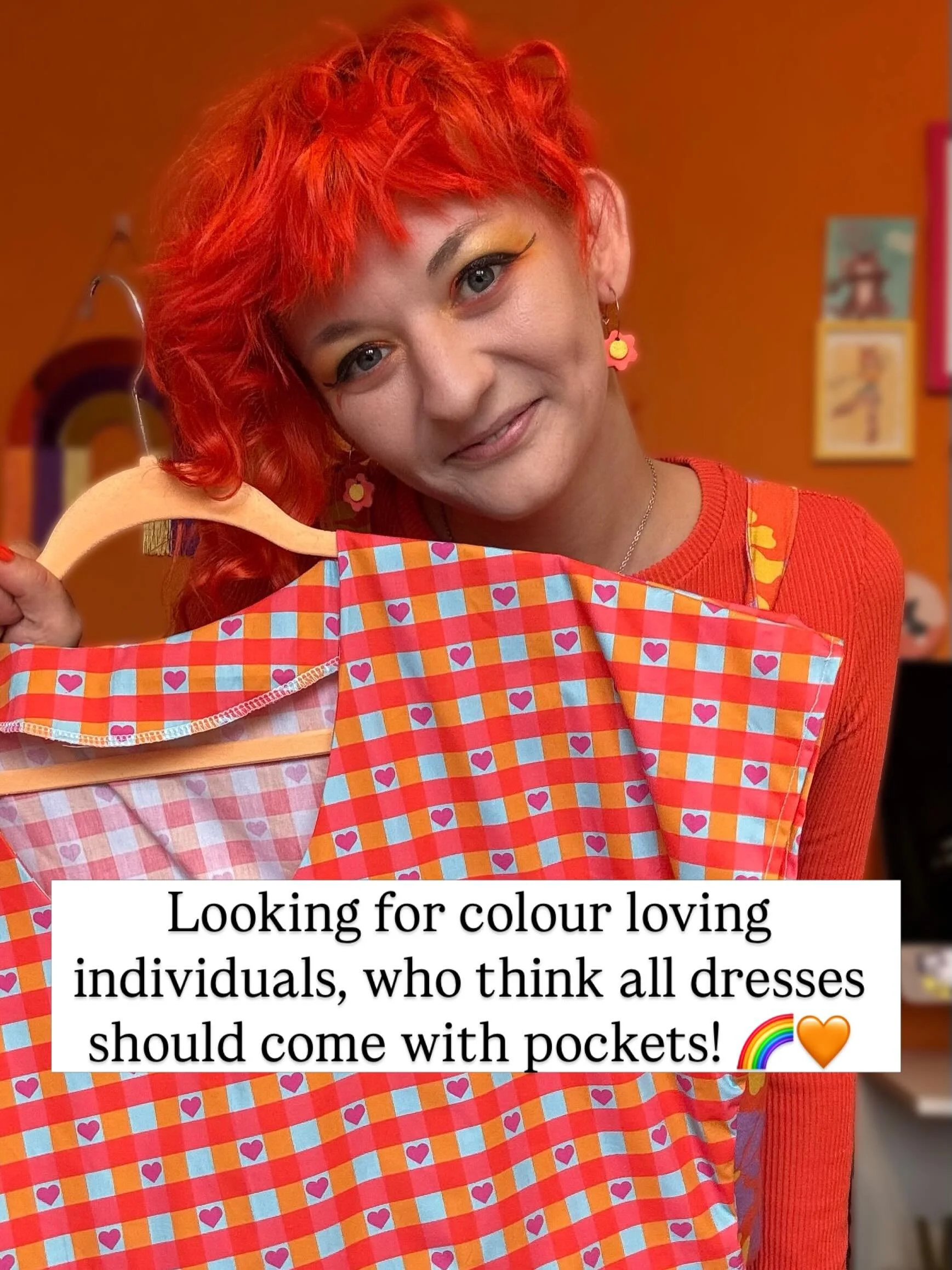 Do you love colourful dresses but wish they came with pockets! 
Well I&rsquo;ve got you covered! 

With smock dresses available in a range of fabric designs, printed on 100% cotton poplin and with two huge side pockets! You&rsquo;re sure to be able t