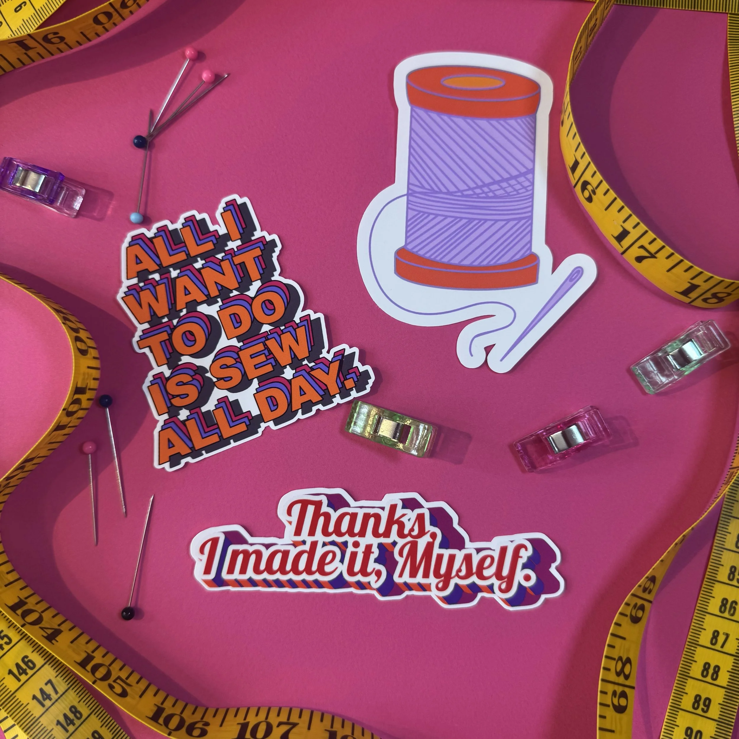 Sewist Sticker Set