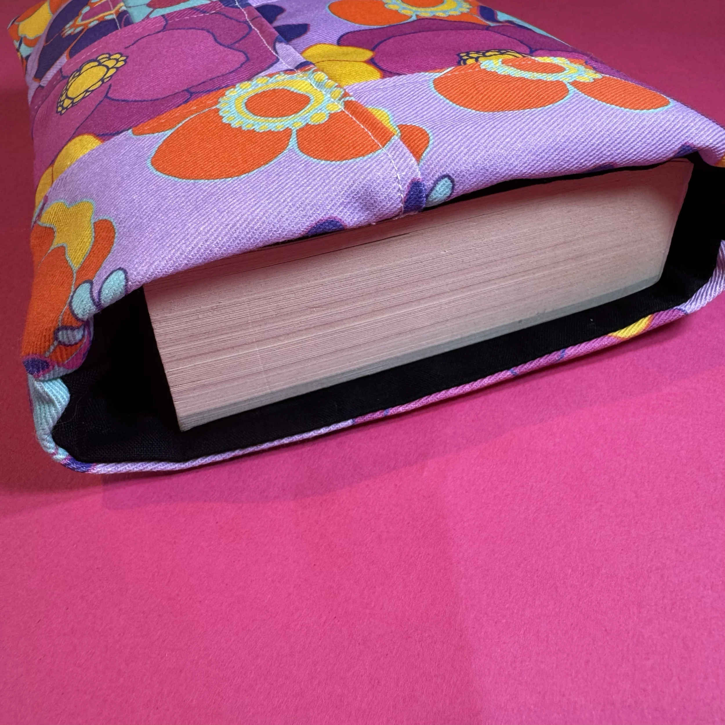 Patchwork Floral Padded Book Sleeve