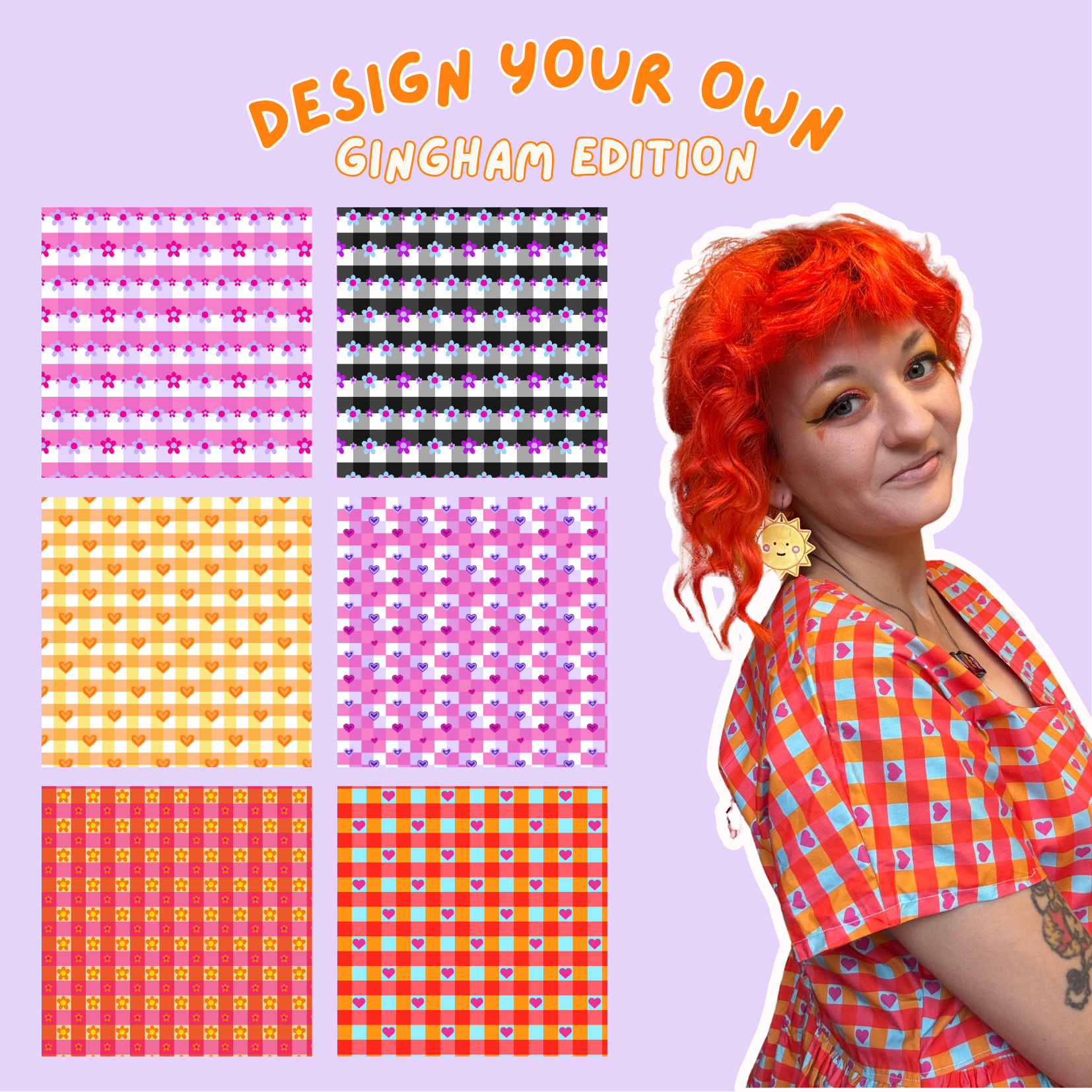 Design your own Gingham Smock Dress